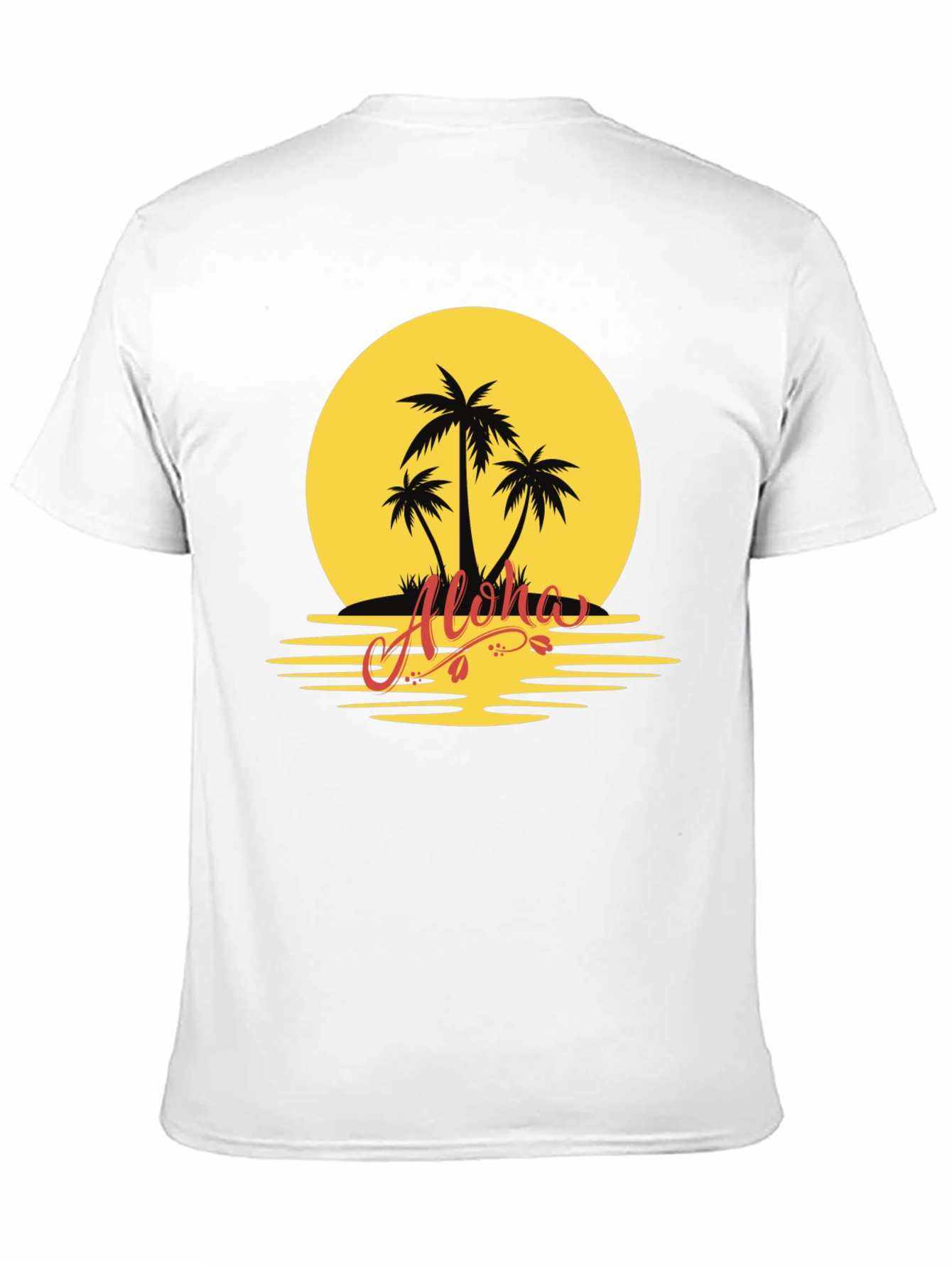 Aloha Sunset Graphic Tee - Island Vibes