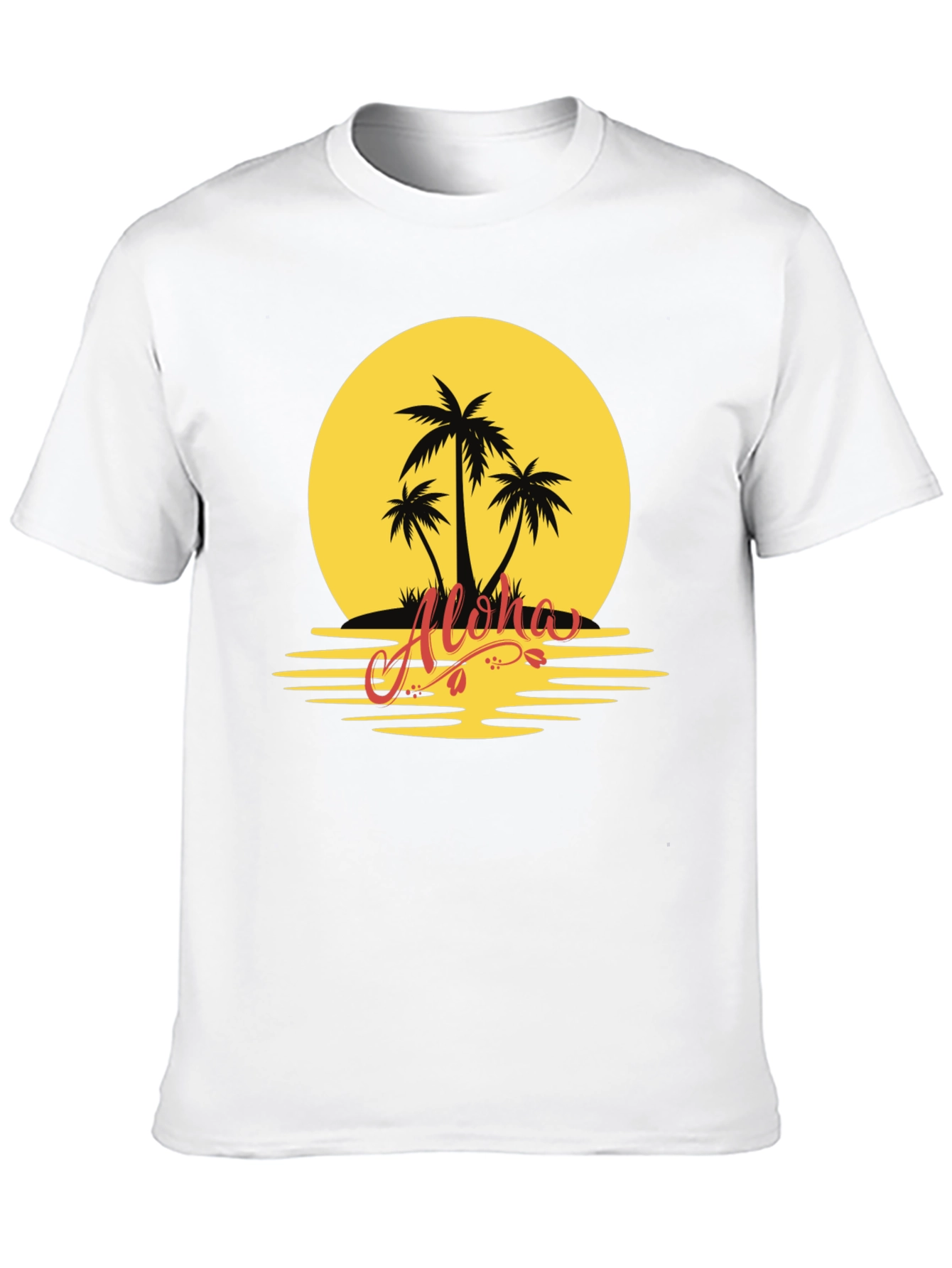 Aloha Sunset Graphic Tee - Island Vibes