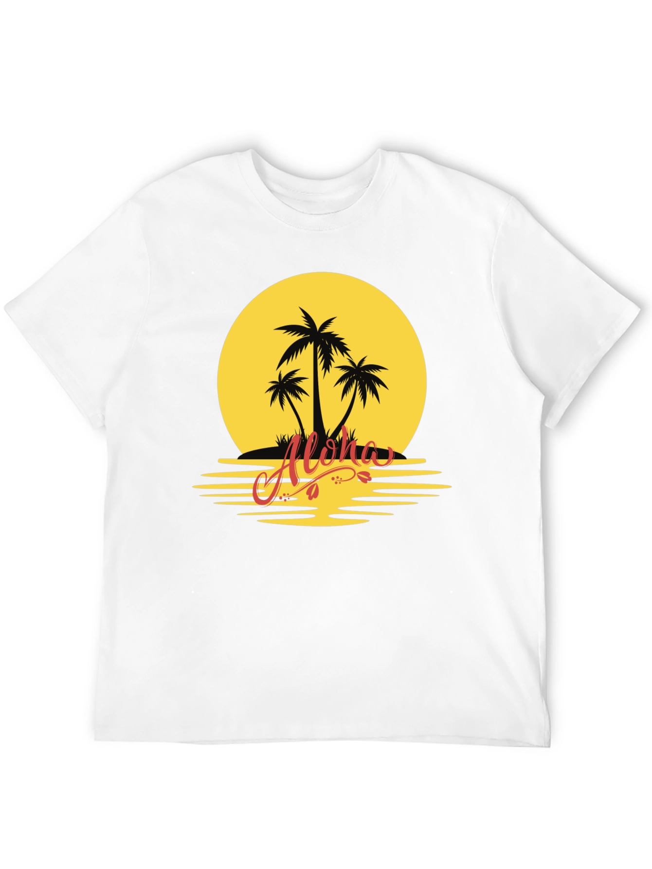 Aloha Sunset Graphic Tee - Island Vibes