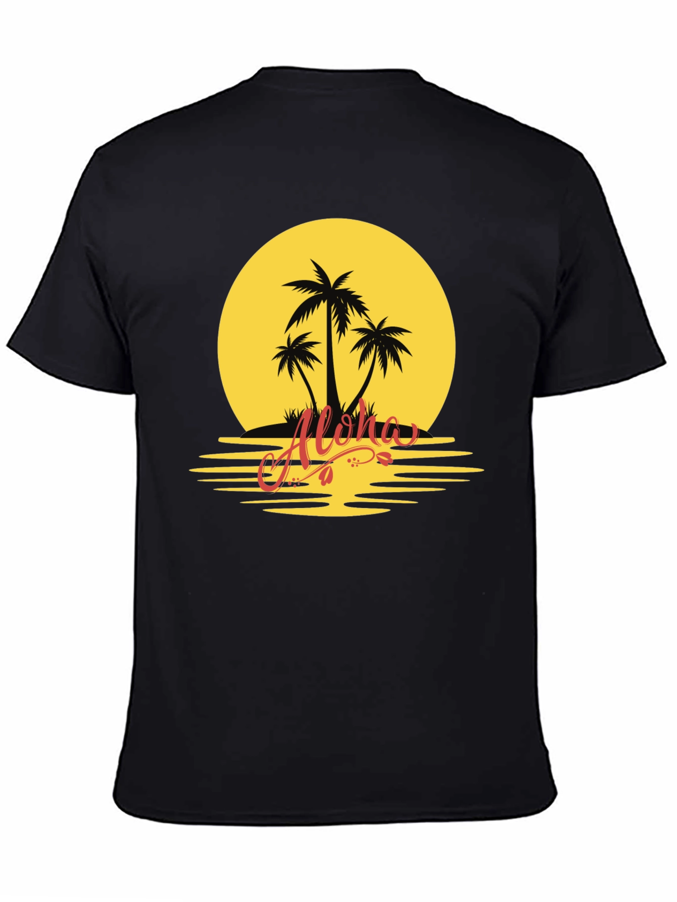 Aloha Sunset Graphic Tee - Island Vibes
