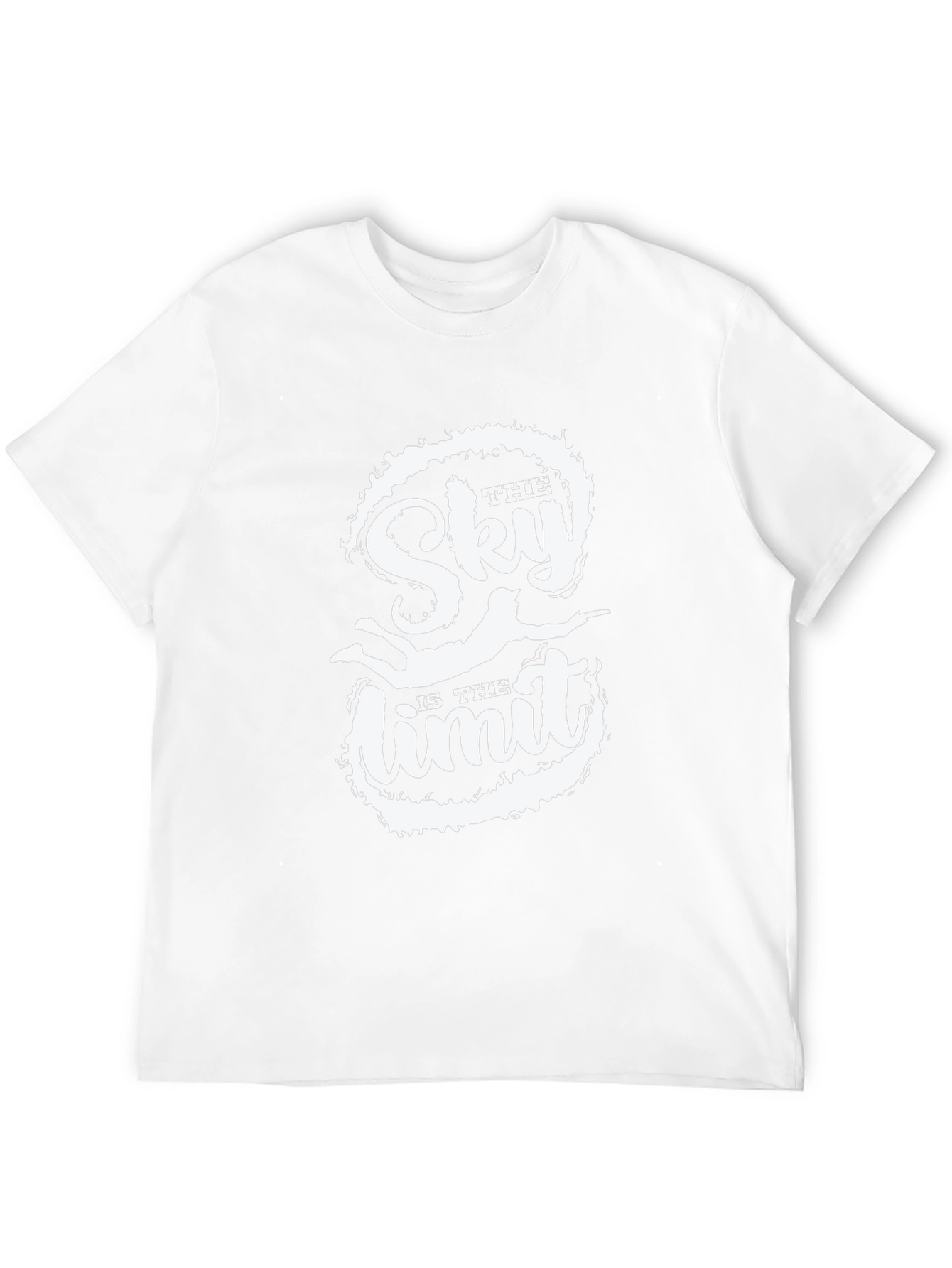 The Sky Is The Limit Black Graphic Tee