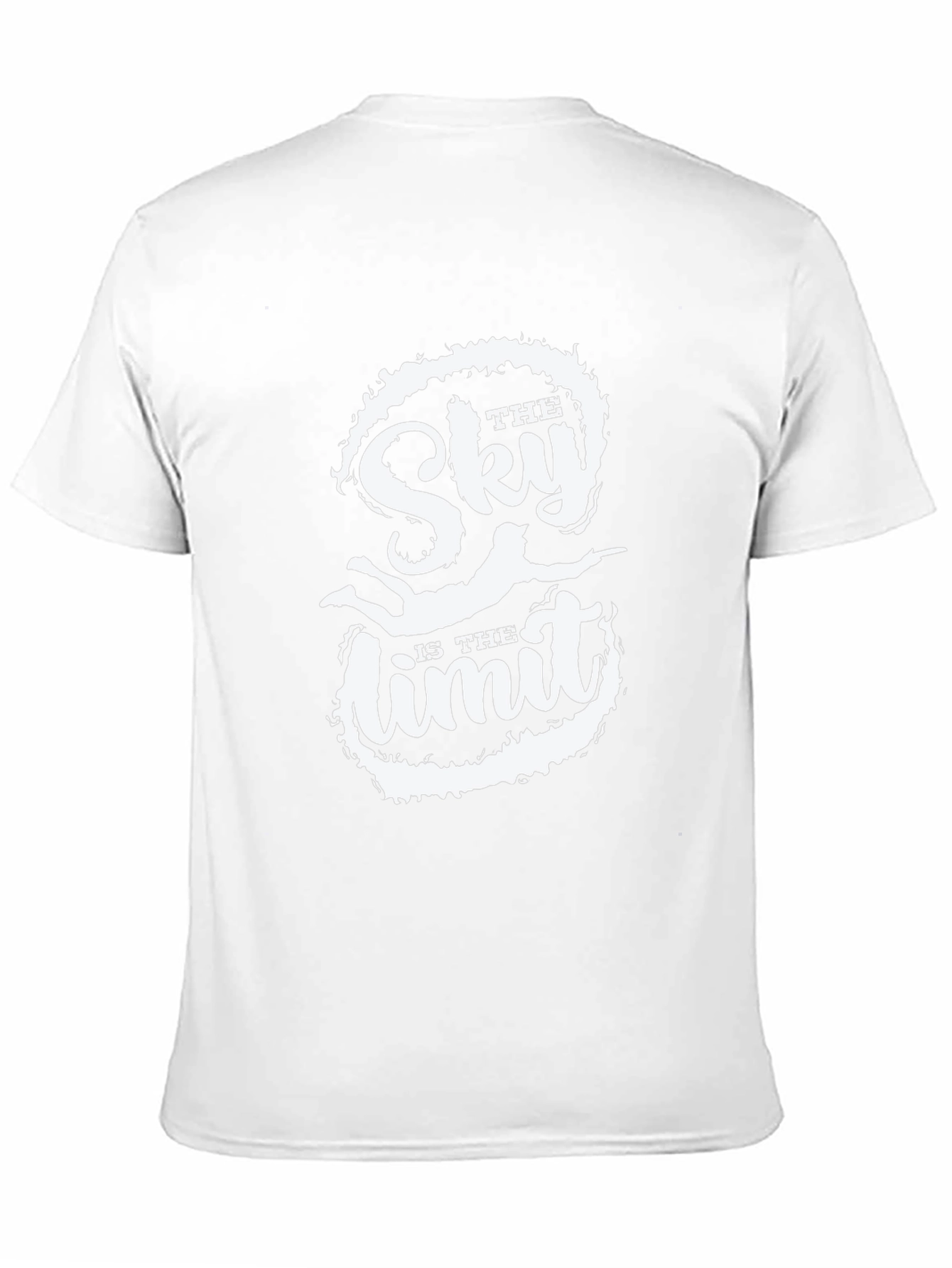 The Sky Is The Limit Black Graphic Tee