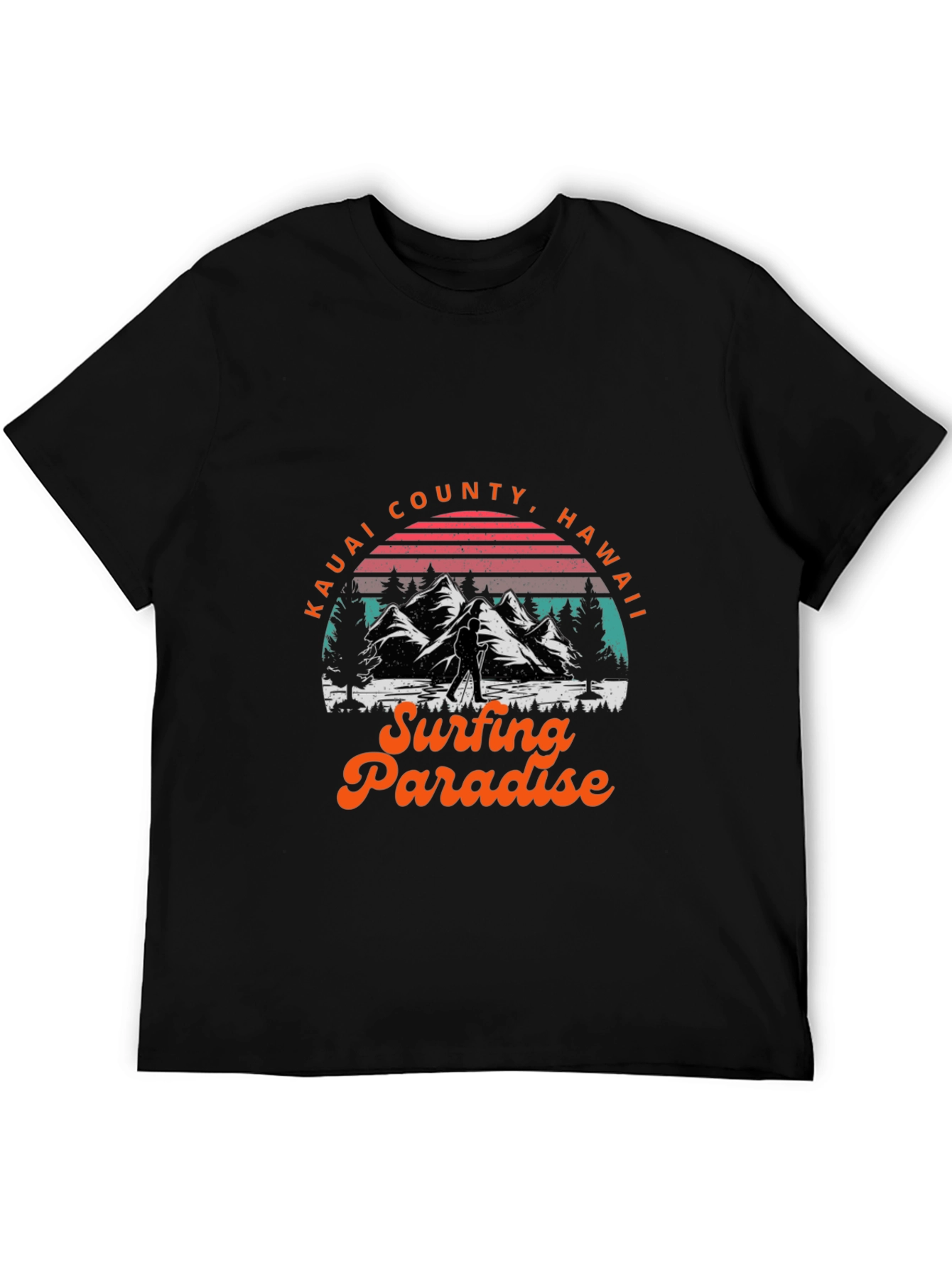 Kauai Hawaii Surfing Paradise T-Shirt