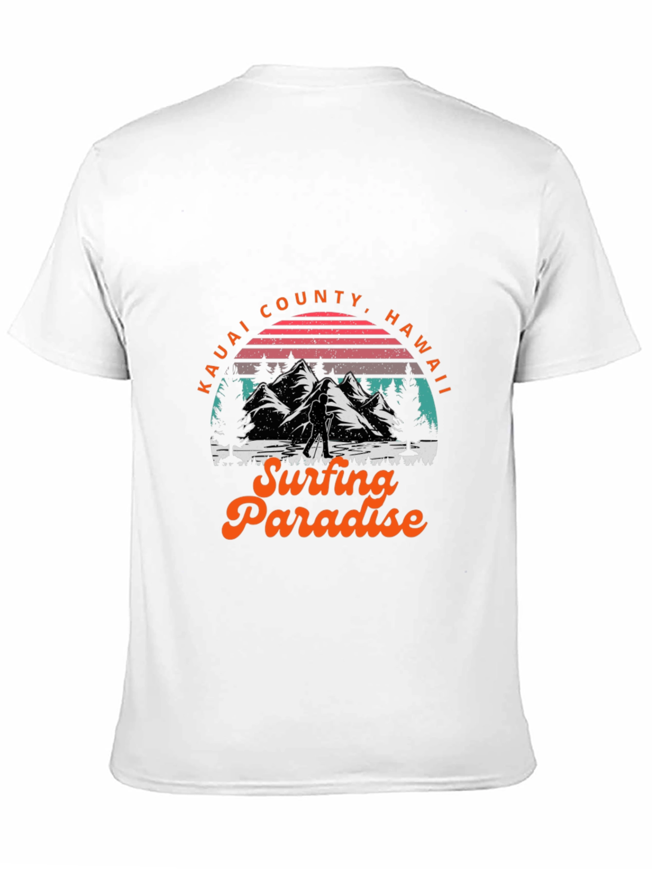 Kauai Hawaii Surfing Paradise T-Shirt