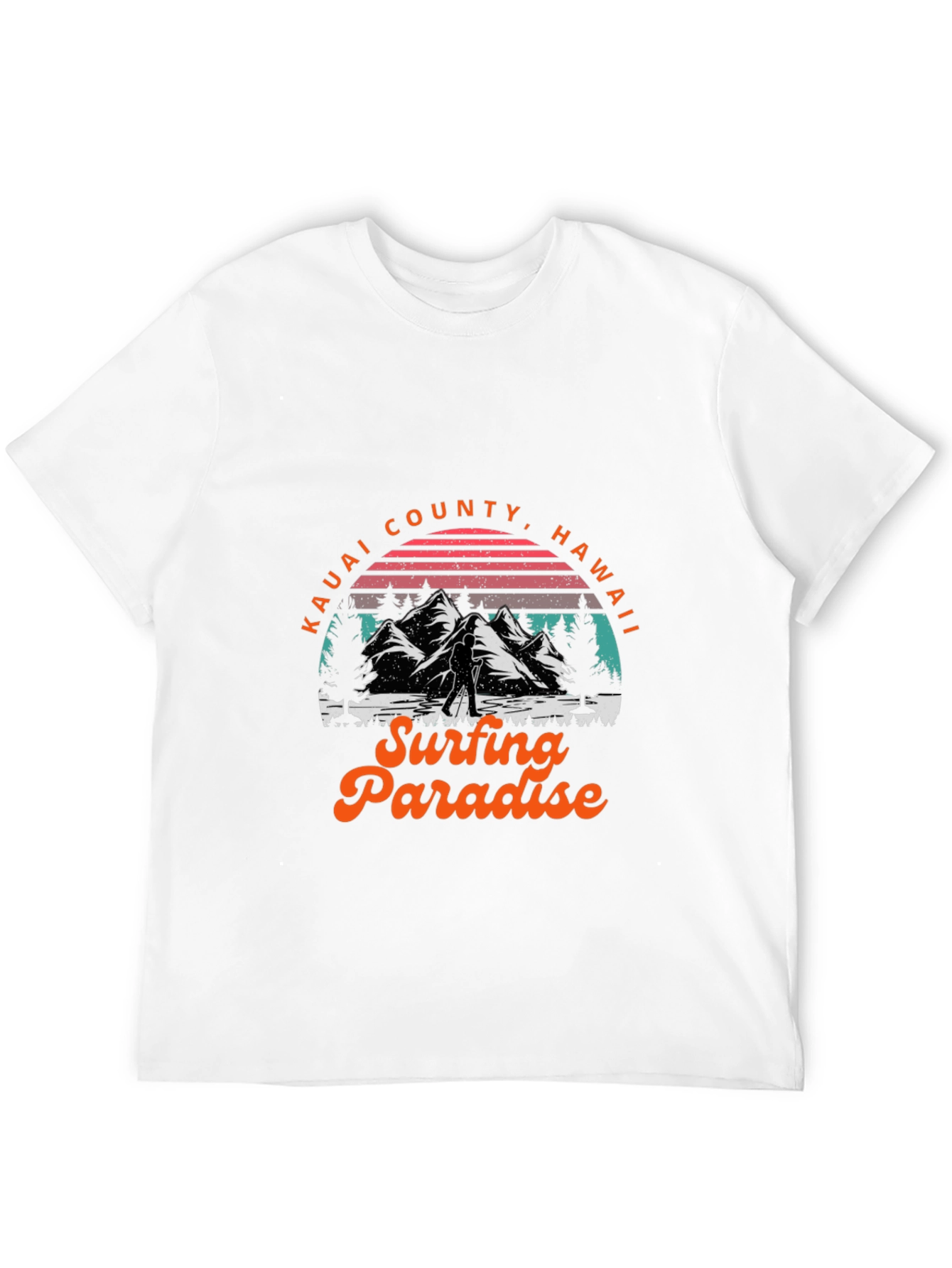Kauai Hawaii Surfing Paradise T-Shirt