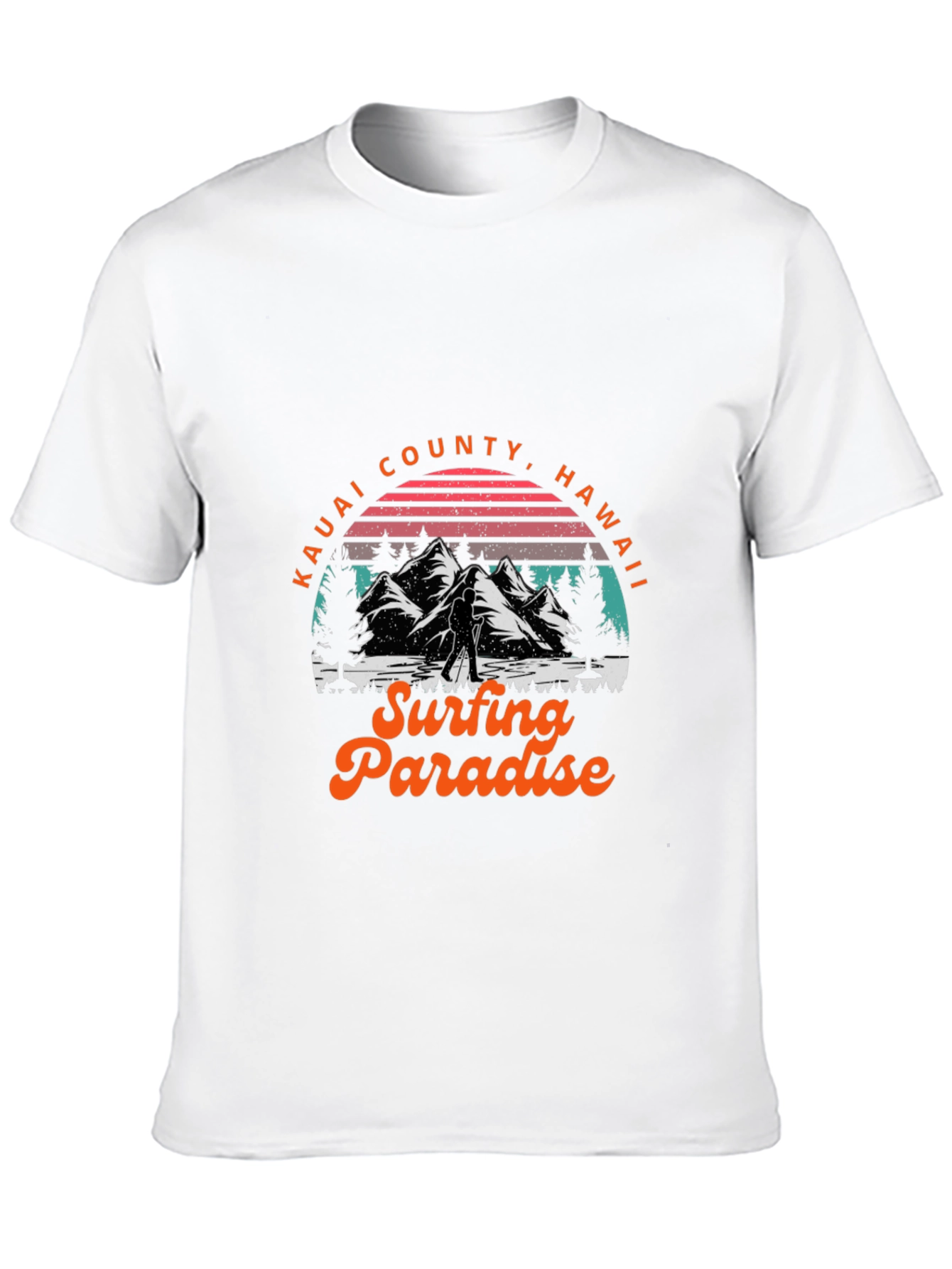 Kauai Hawaii Surfing Paradise T-Shirt