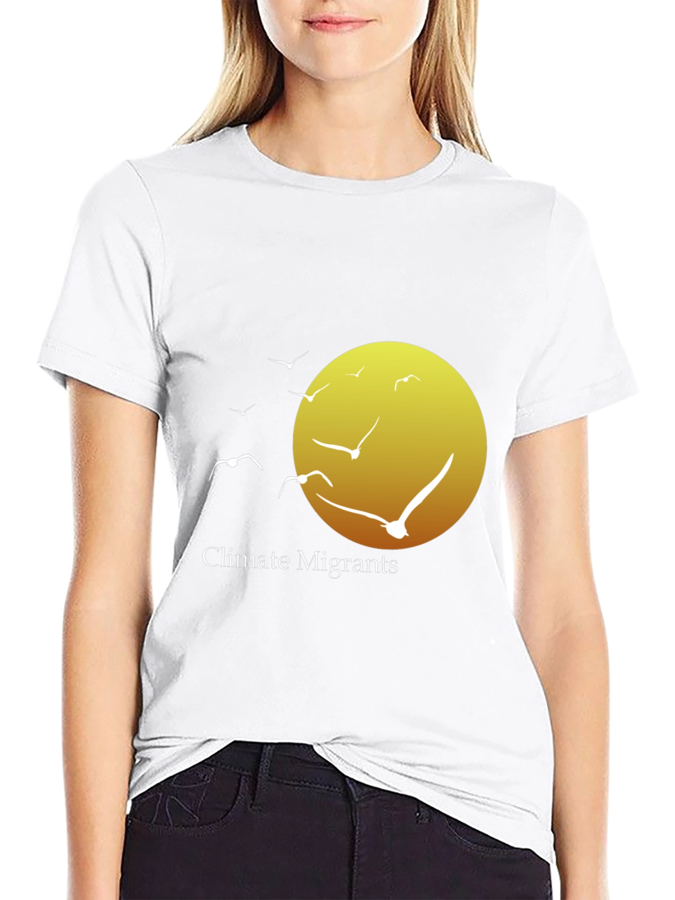 Climate Migrants T-Shirt - Black Graphic Tee