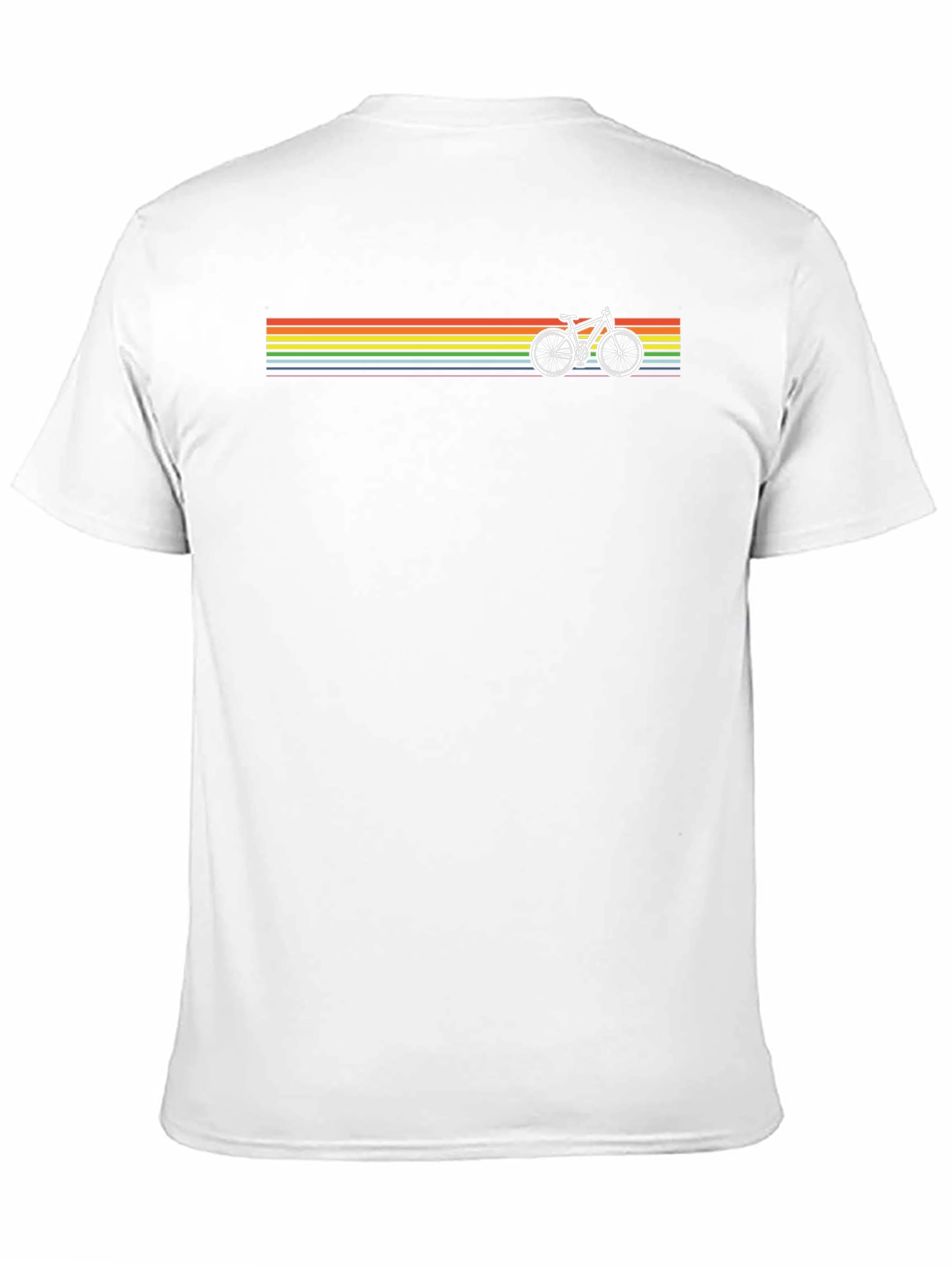 Rainbow Bike T-Shirt - Pride Ride Apparel