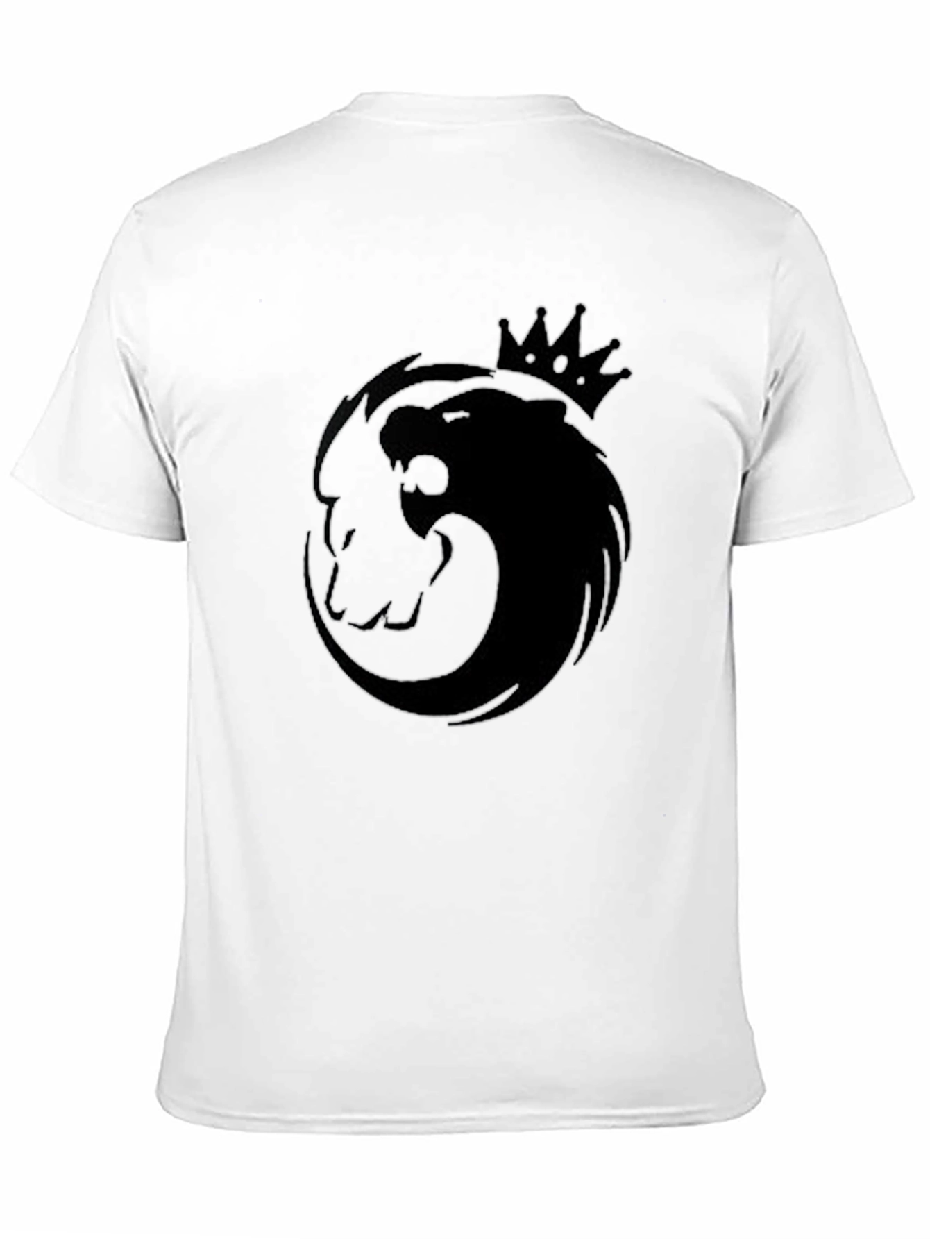 King Lion Graphic T-Shirt - Black