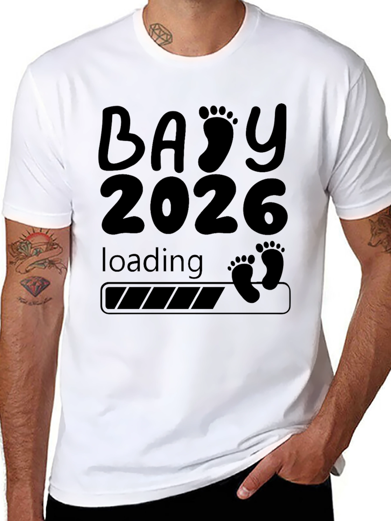 Baby 2026 Loading T-Shirt - Expecting Parents