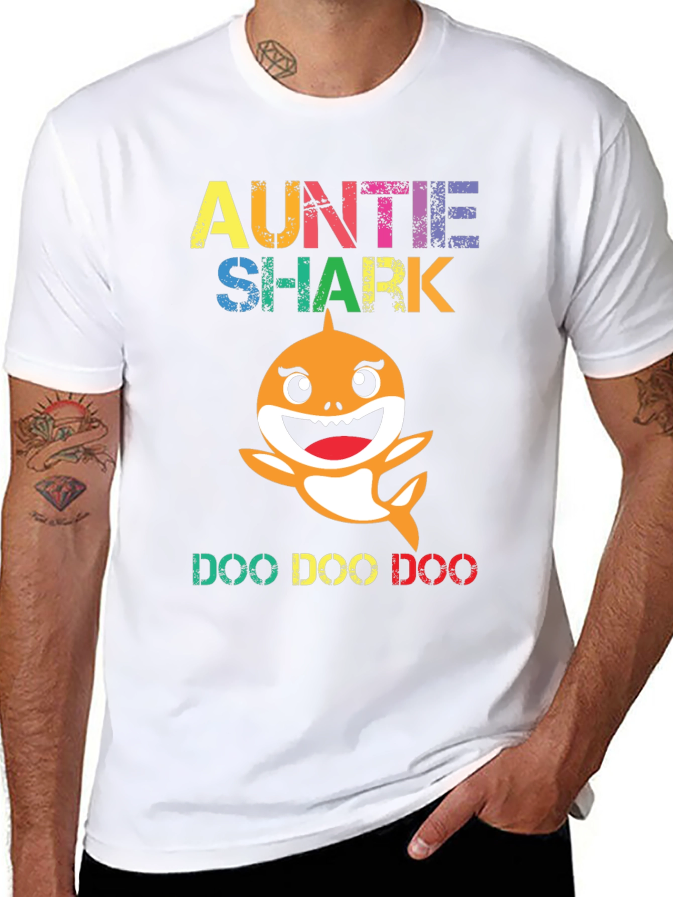 Auntie Shark Doo Doo Doo T-Shirt