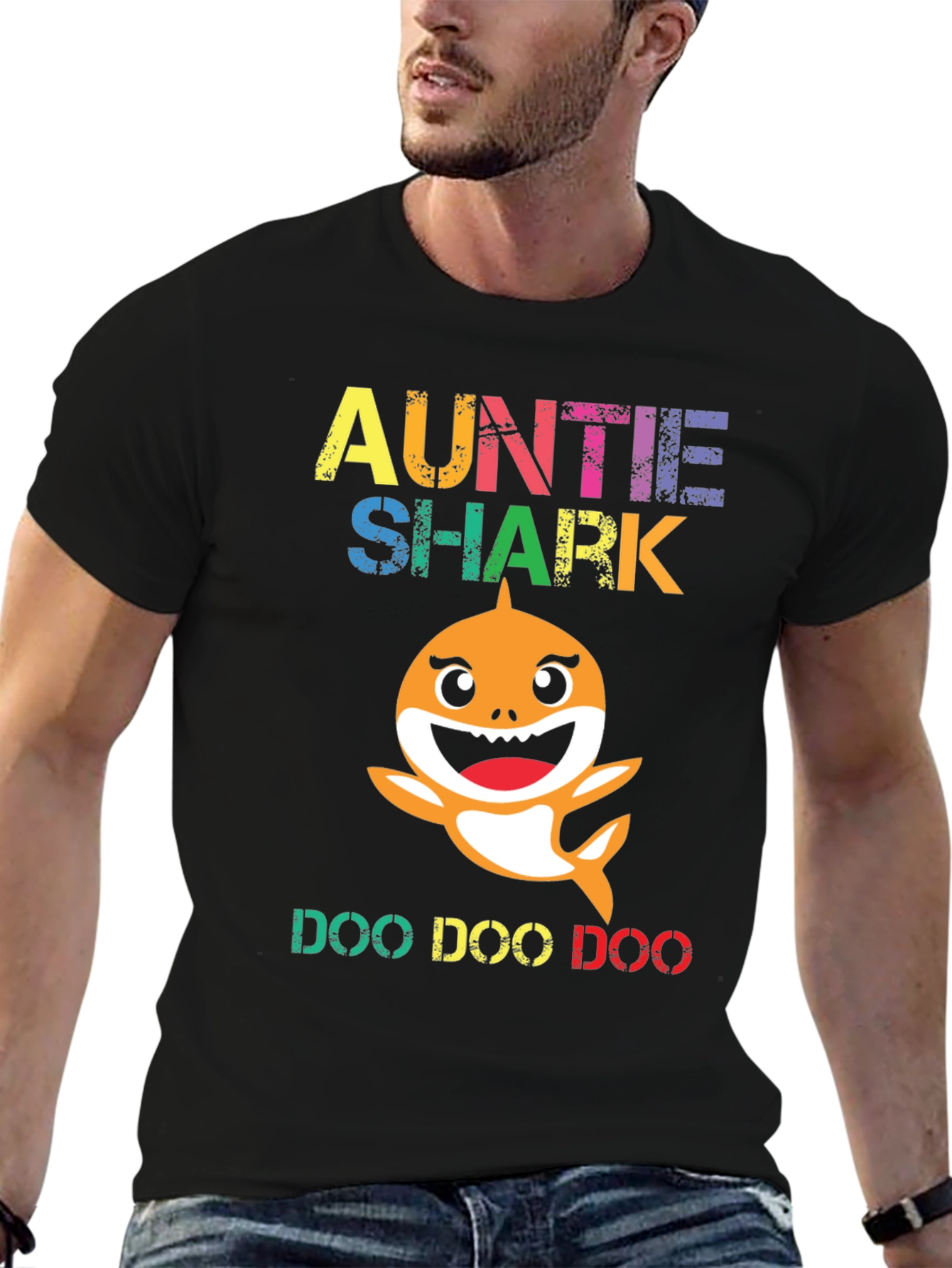Auntie Shark Doo Doo Doo T-Shirt