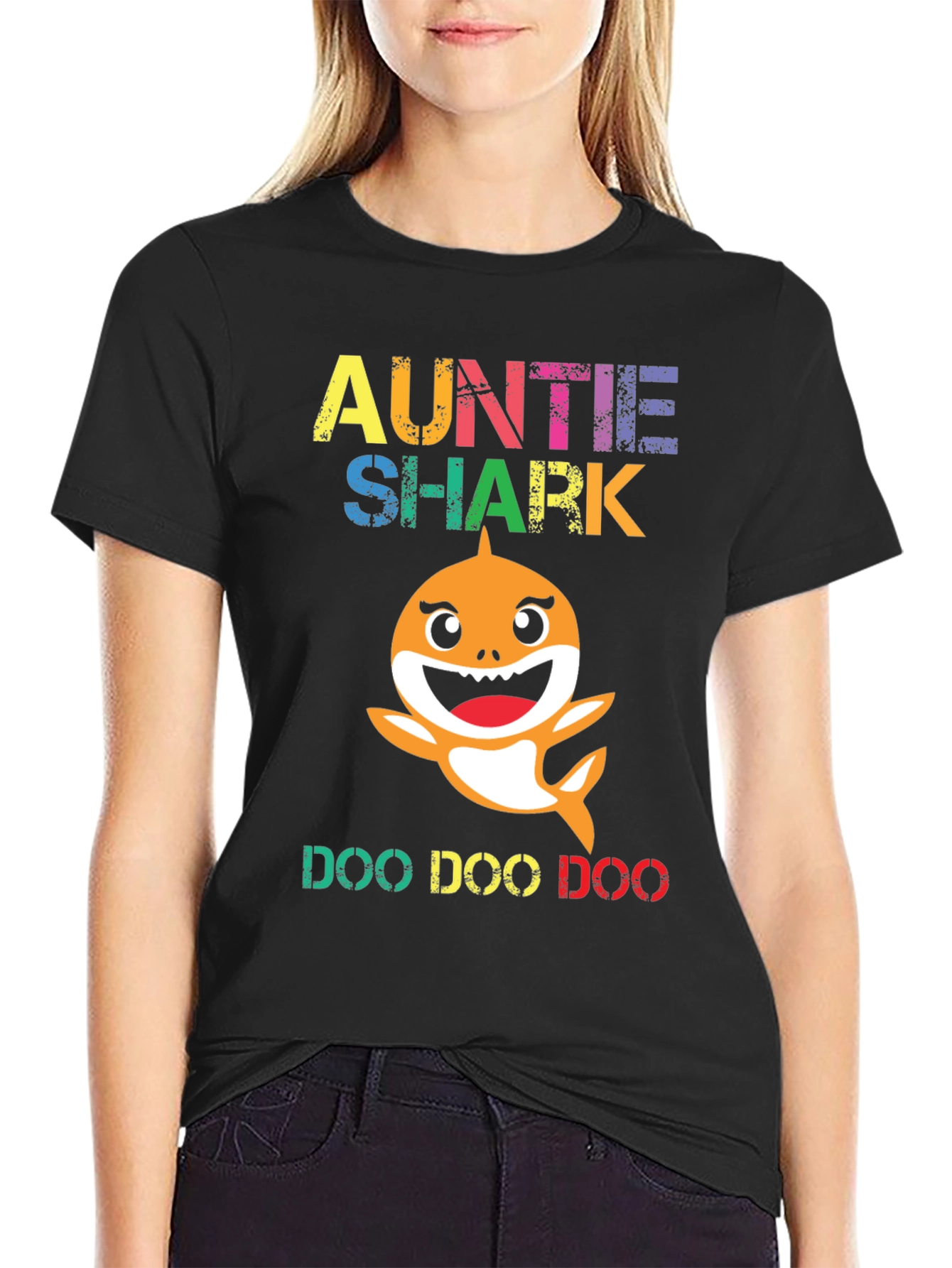 Auntie Shark Doo Doo Doo T-Shirt
