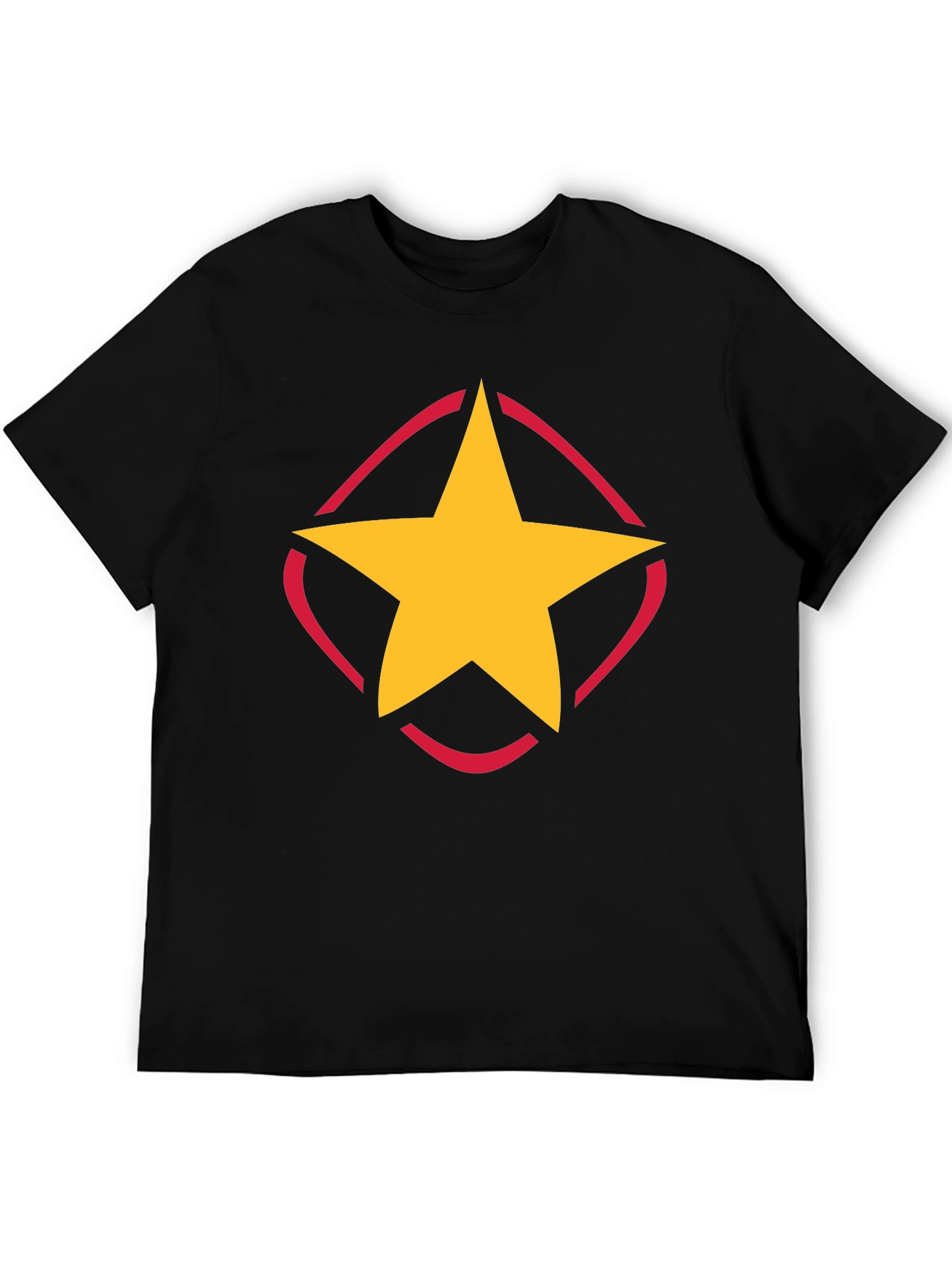 Star Emblem Black T-Shirt