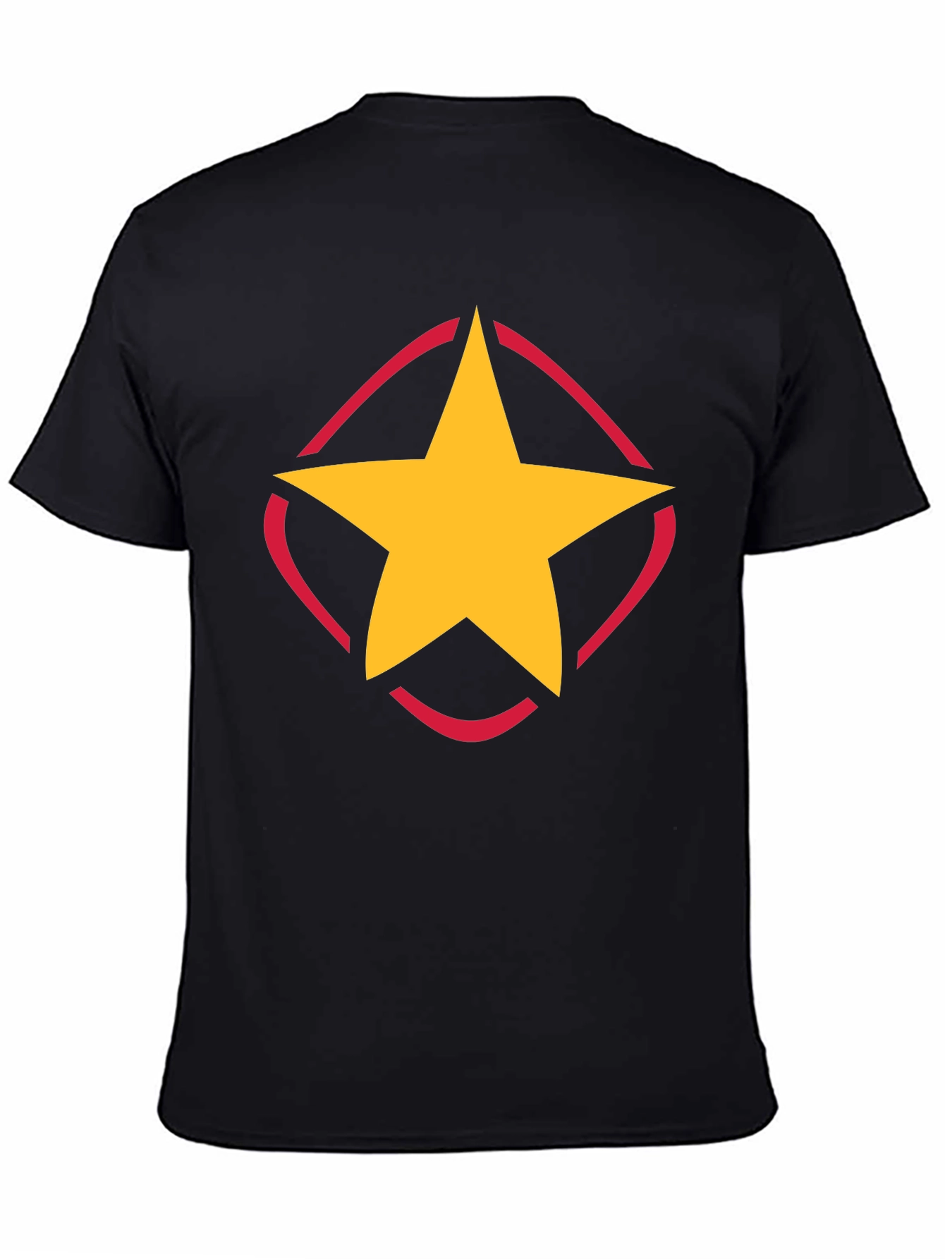 Star Emblem Black T-Shirt
