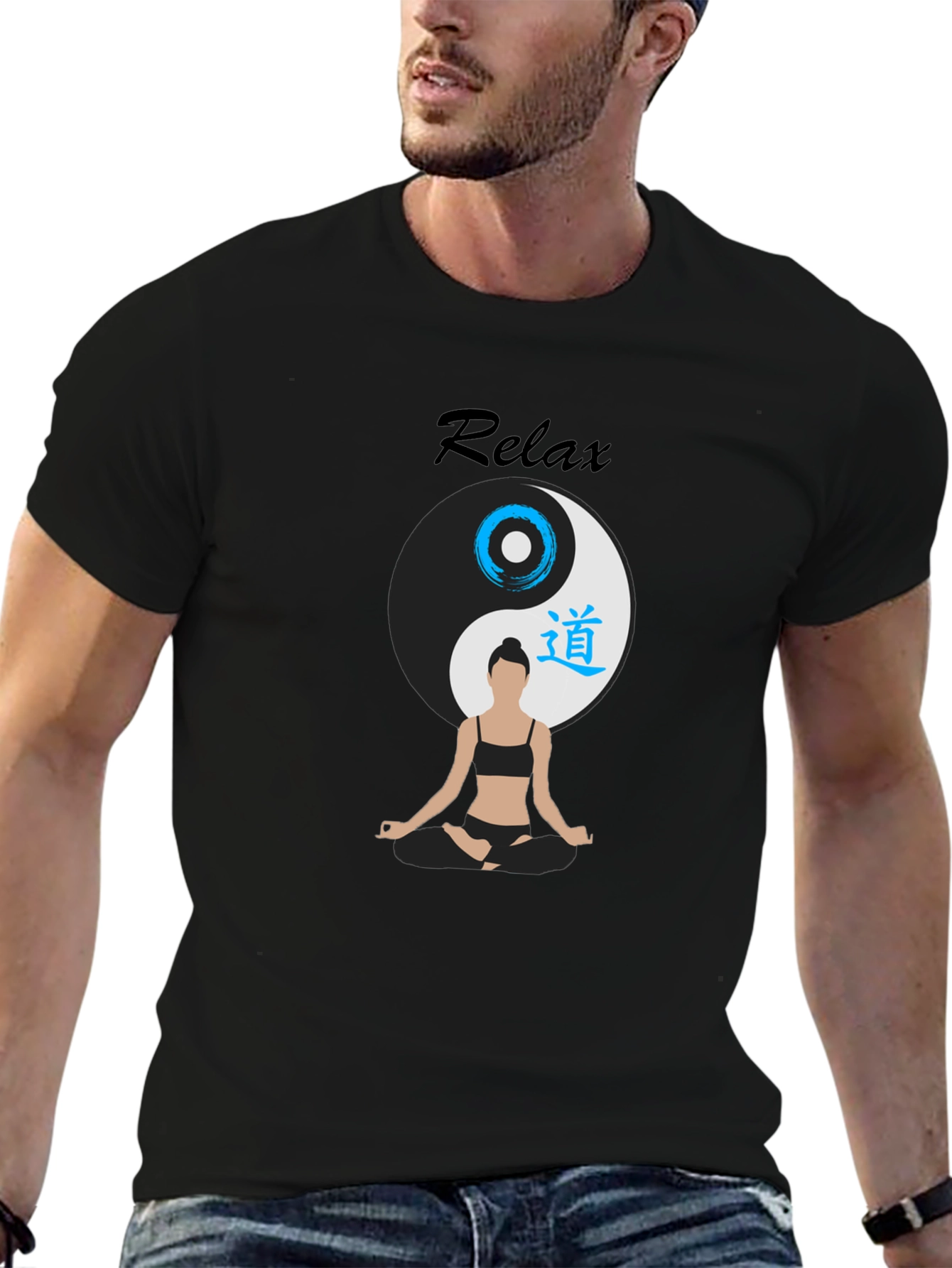 Relax Yin Yang Yoga T-Shirt