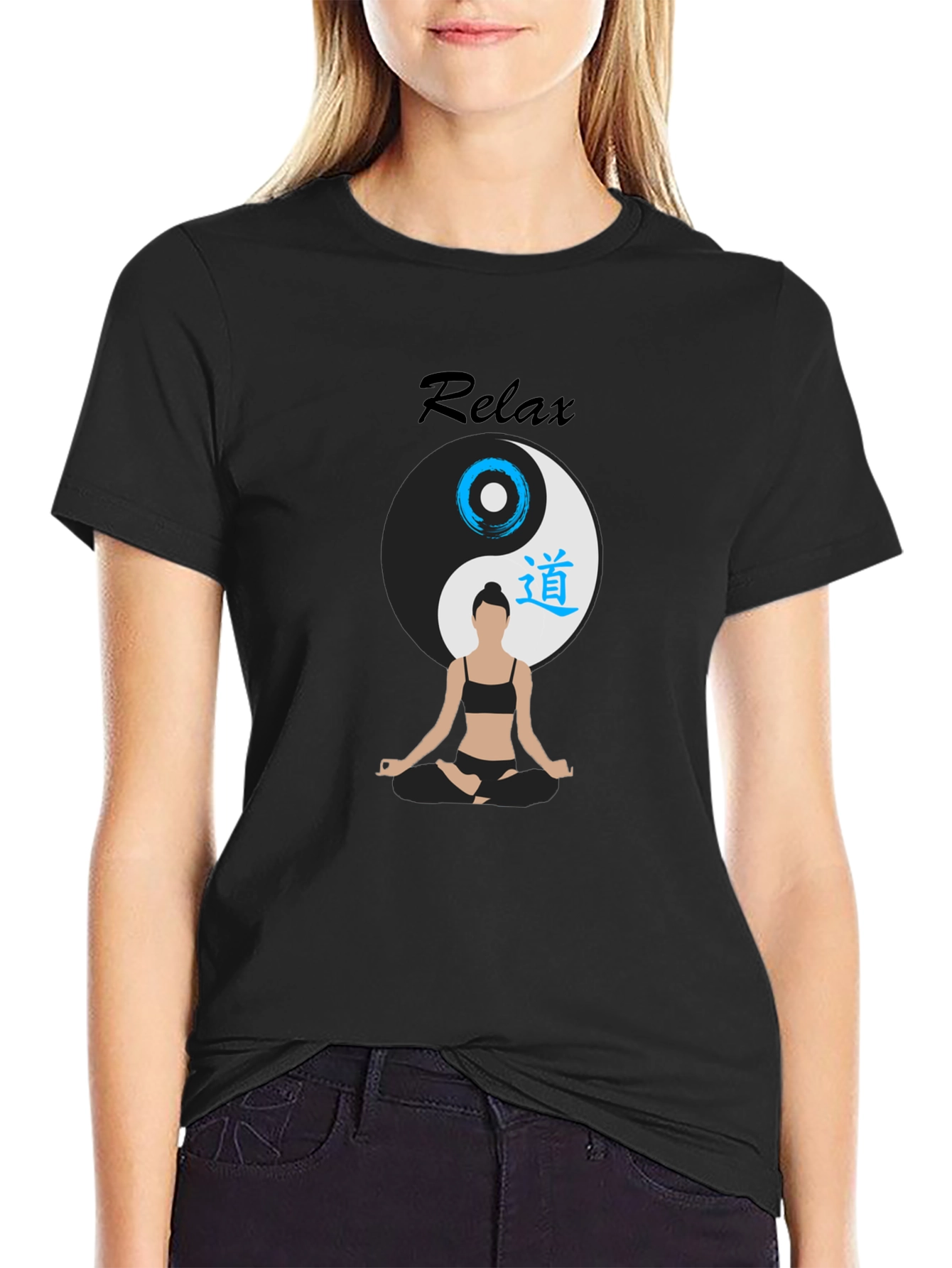 Relax Yin Yang Yoga T-Shirt