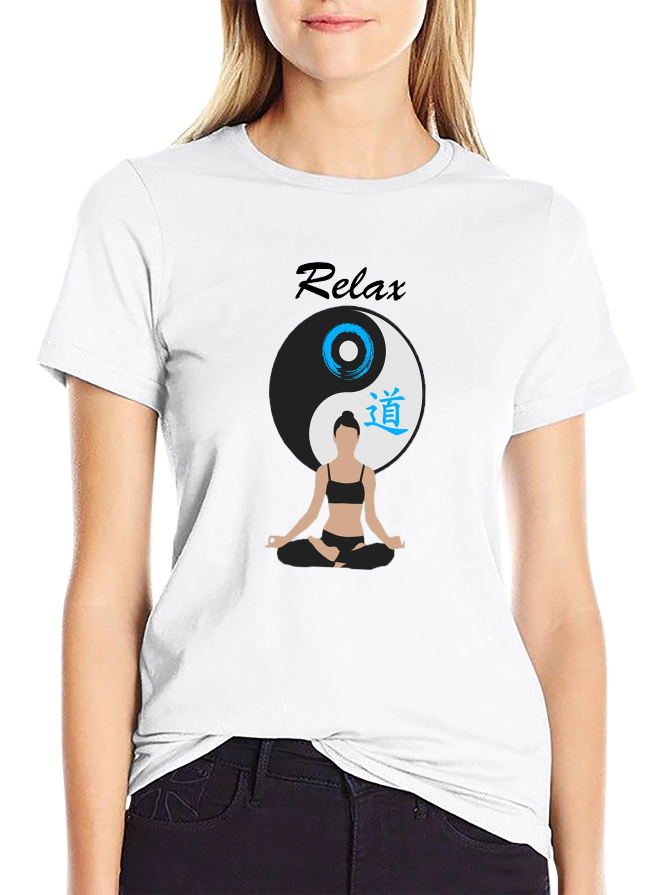 Relax Yin Yang Yoga T-Shirt