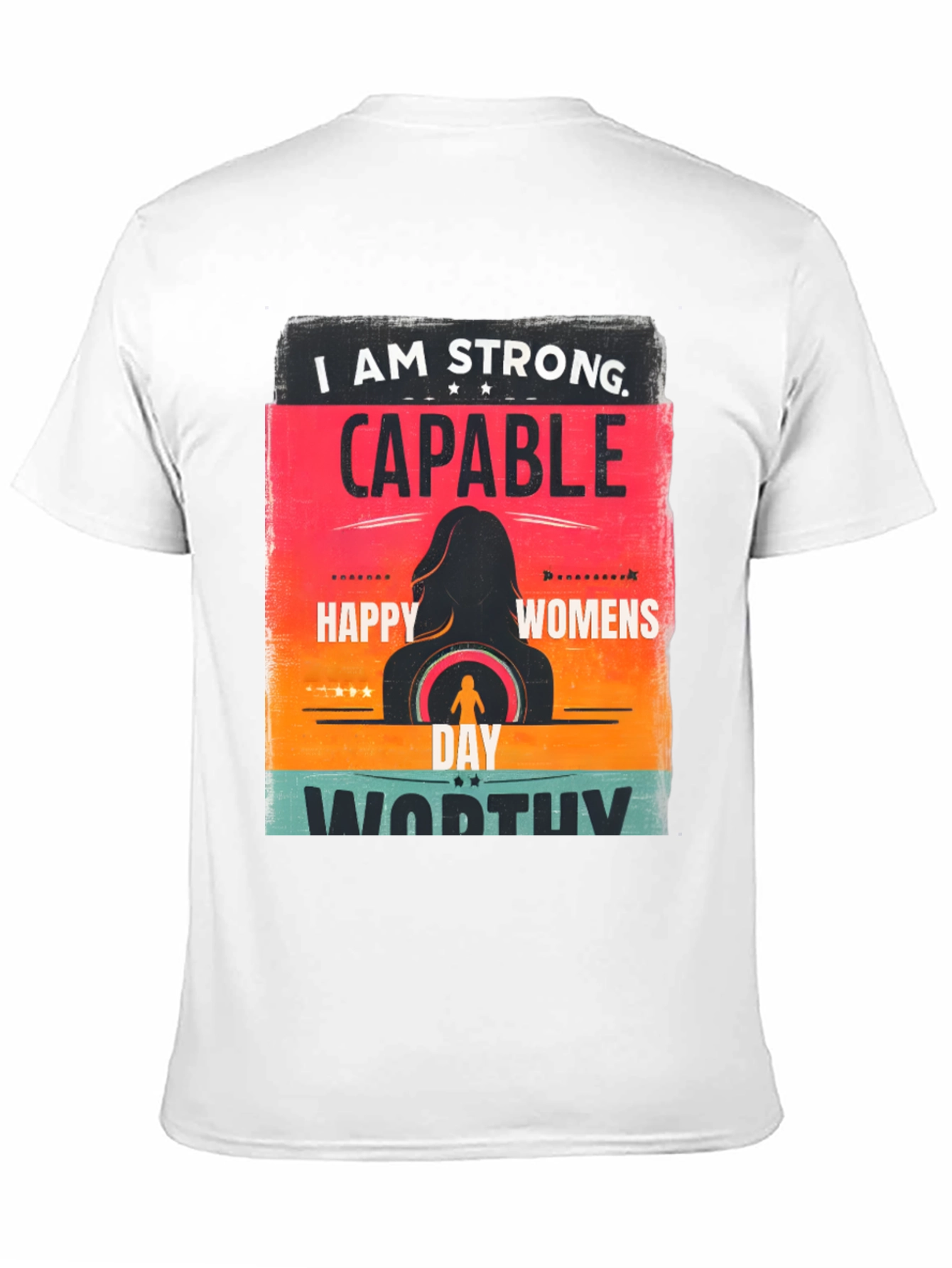 Strong Capable Womens Day Graphic Tee
