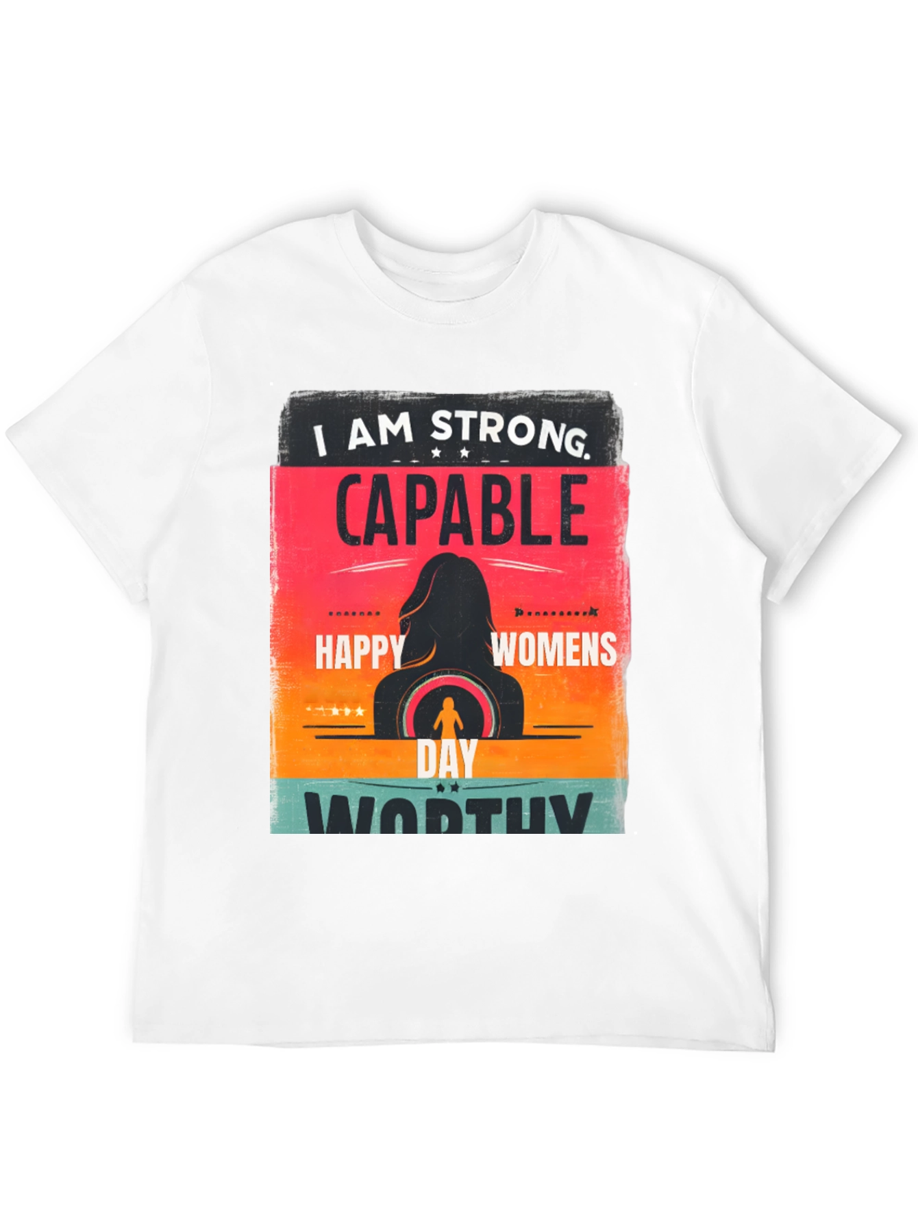 Strong Capable Womens Day Graphic Tee