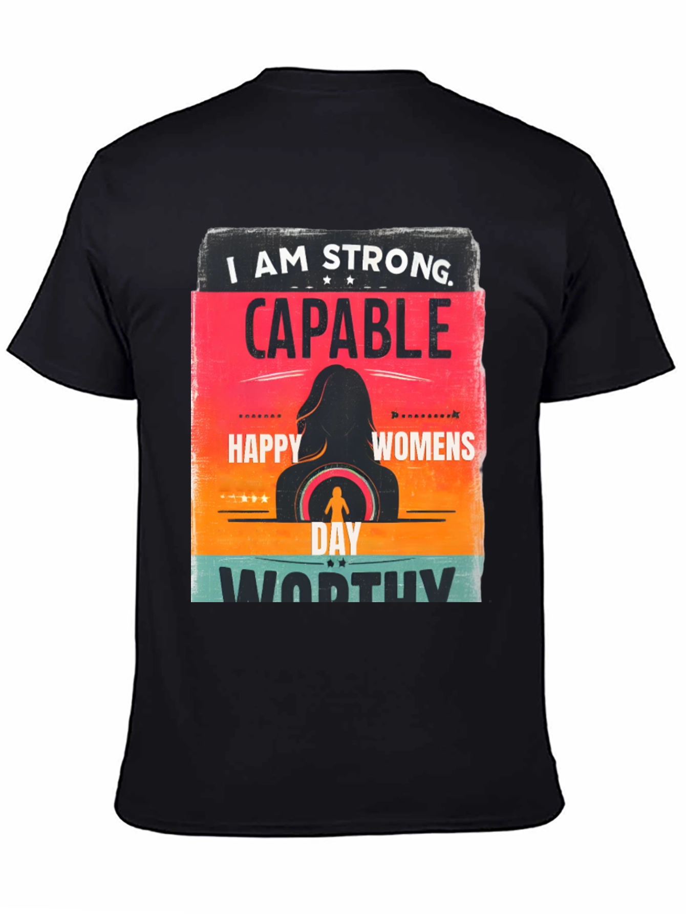 Strong Capable Womens Day Graphic Tee