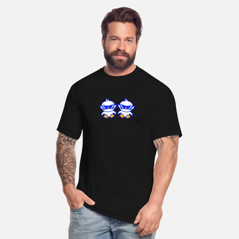 2 Duck Chick Birds Party Animals Crew Team Friends