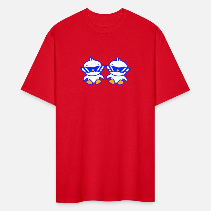 2 Duck Chick Birds Party Animals Crew Team Friends