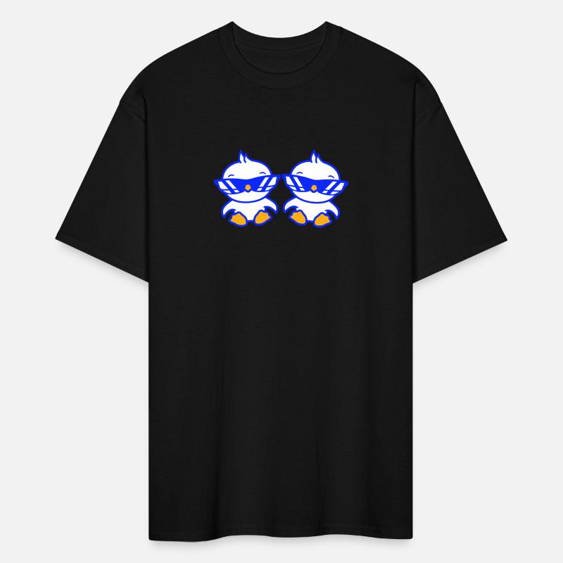 2 Duck Chick Birds Party Animals Crew Team Friends