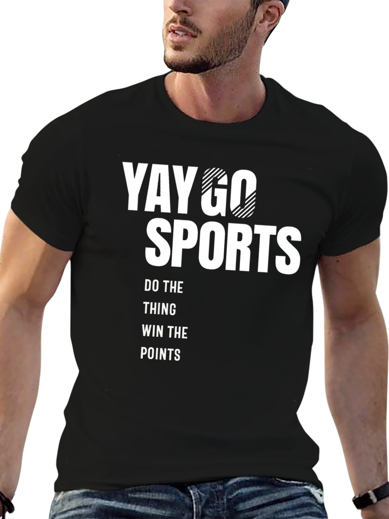 Yay Go Sports Graphic T-Shirt