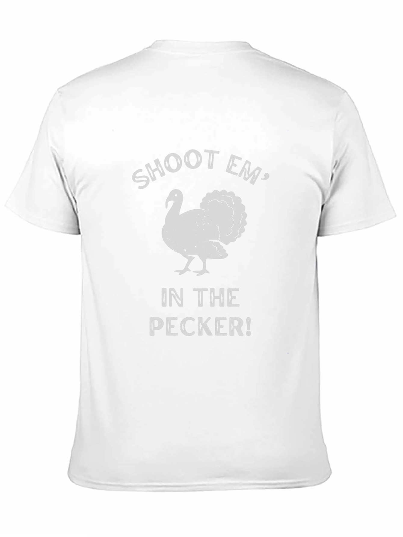 Shoot Em Turkey Humor Graphic Tee