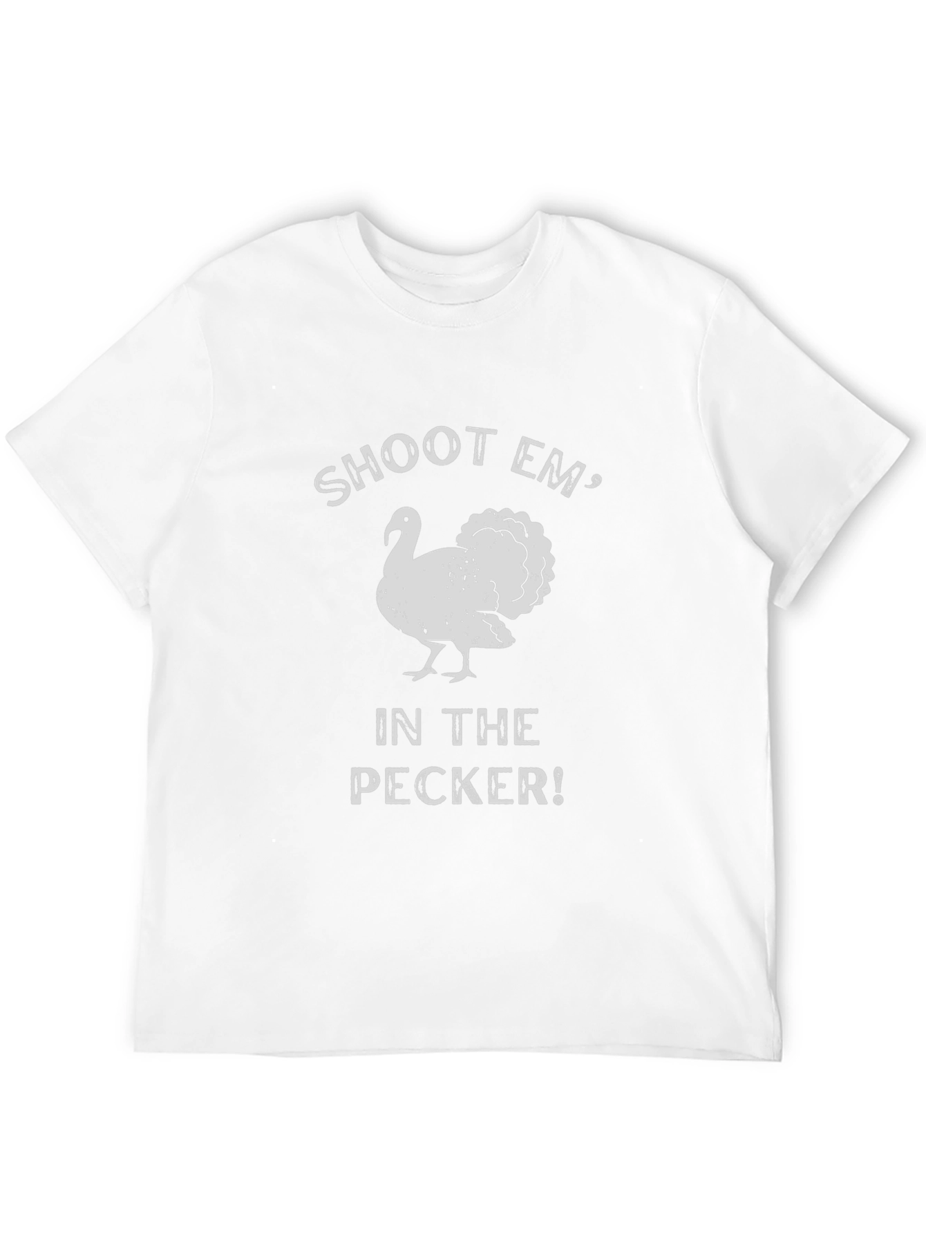 Shoot Em Turkey Humor Graphic Tee