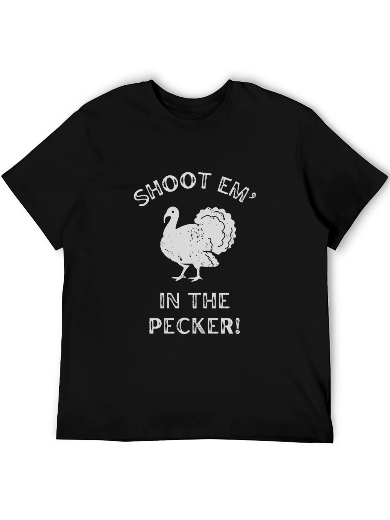 Shoot Em Turkey Humor Graphic Tee