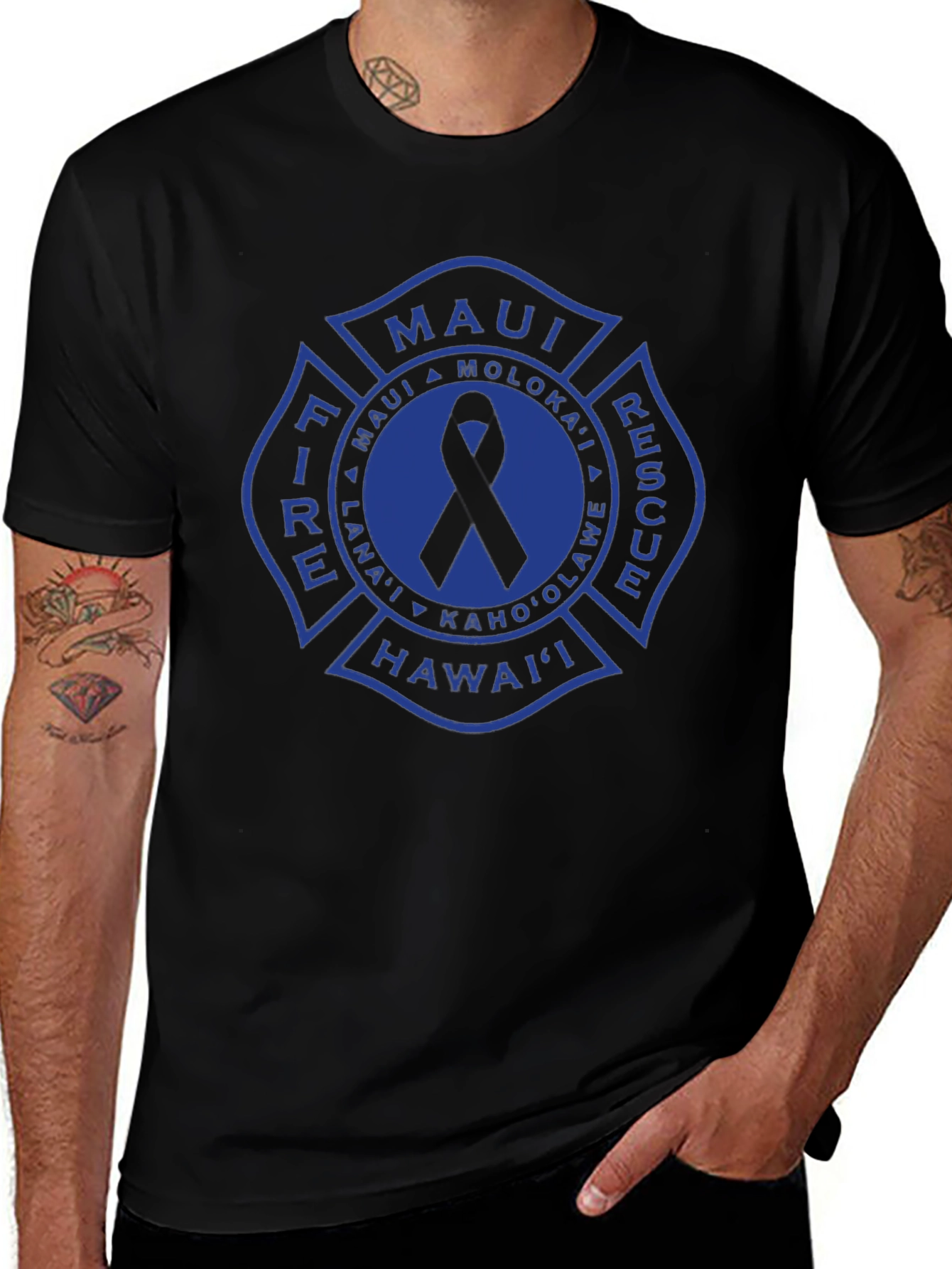Maui Fire Rescue Hawaii T-Shirt