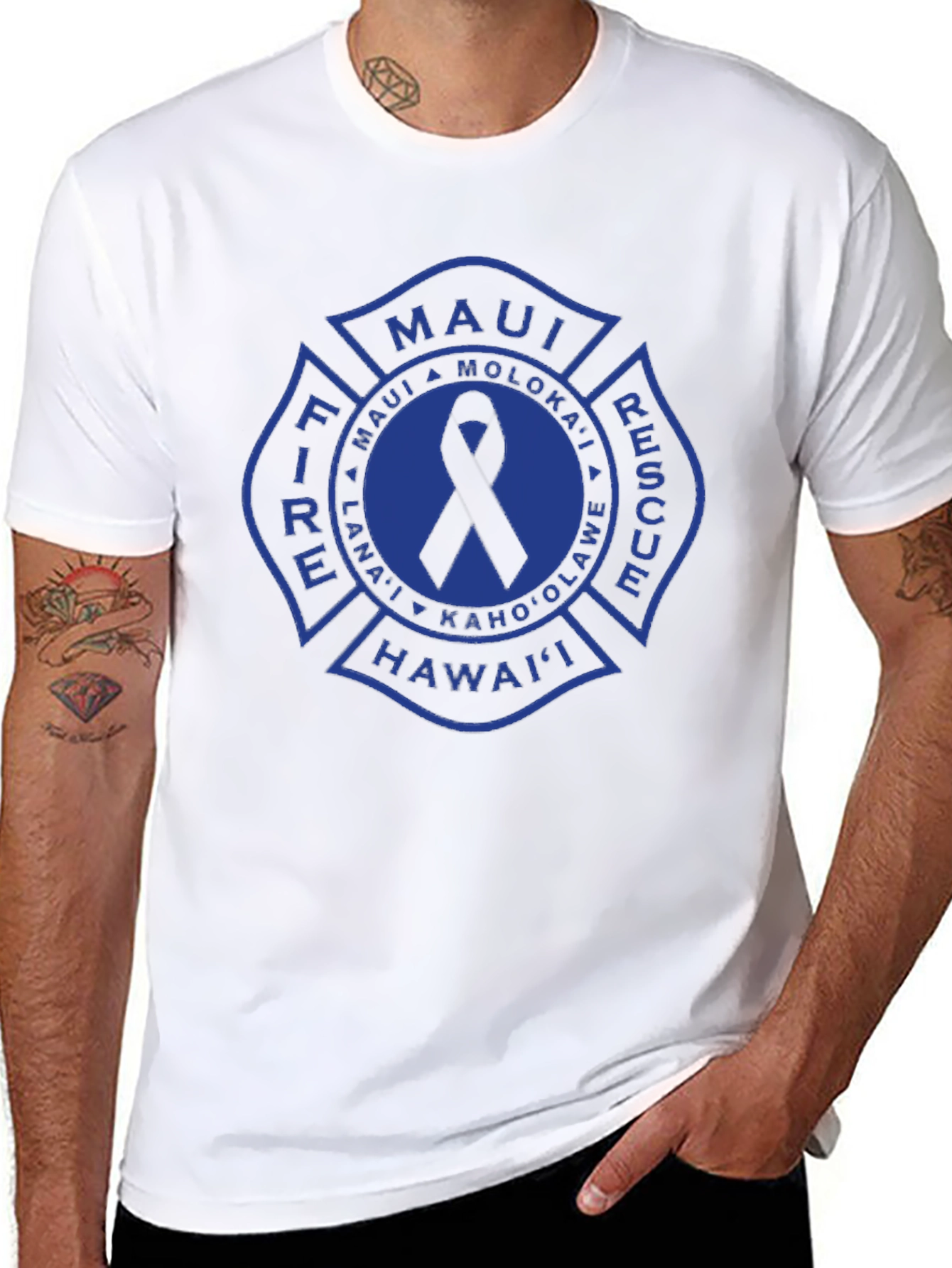 Maui Fire Rescue Hawaii T-Shirt