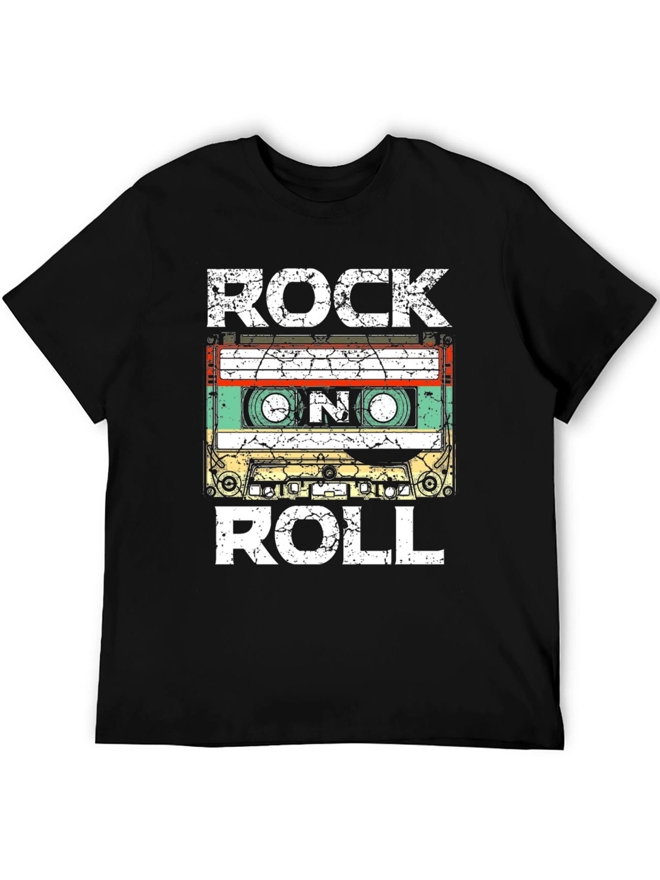 Rock N Roll Cassette Tape T-Shirt