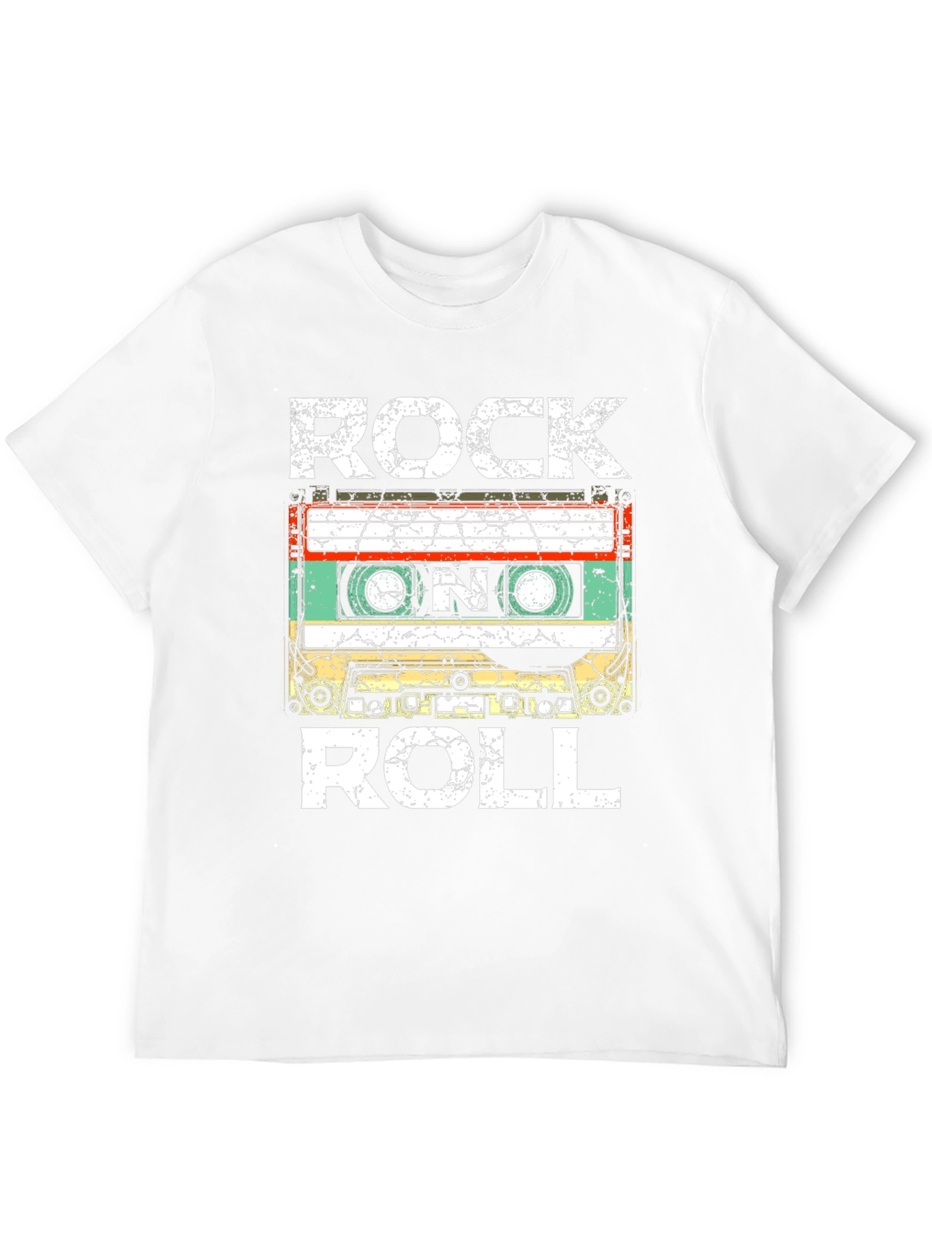 Rock N Roll Cassette Tape T-Shirt