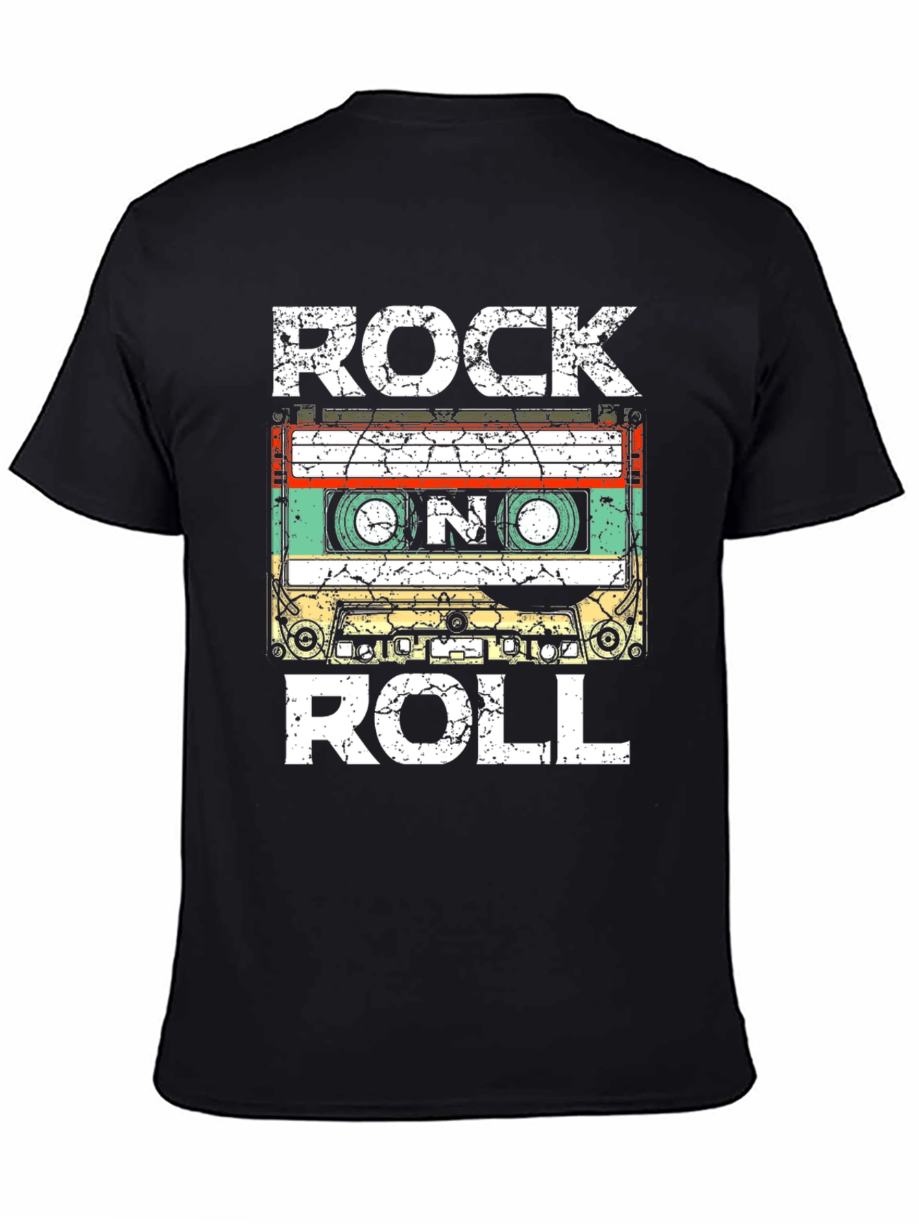 Rock N Roll Cassette Tape T-Shirt