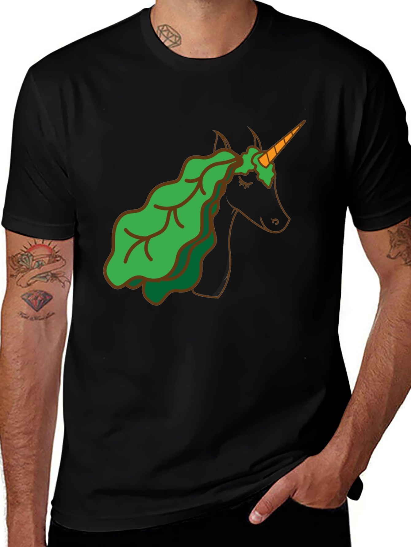 Unicorn Salad Hair T-Shirt