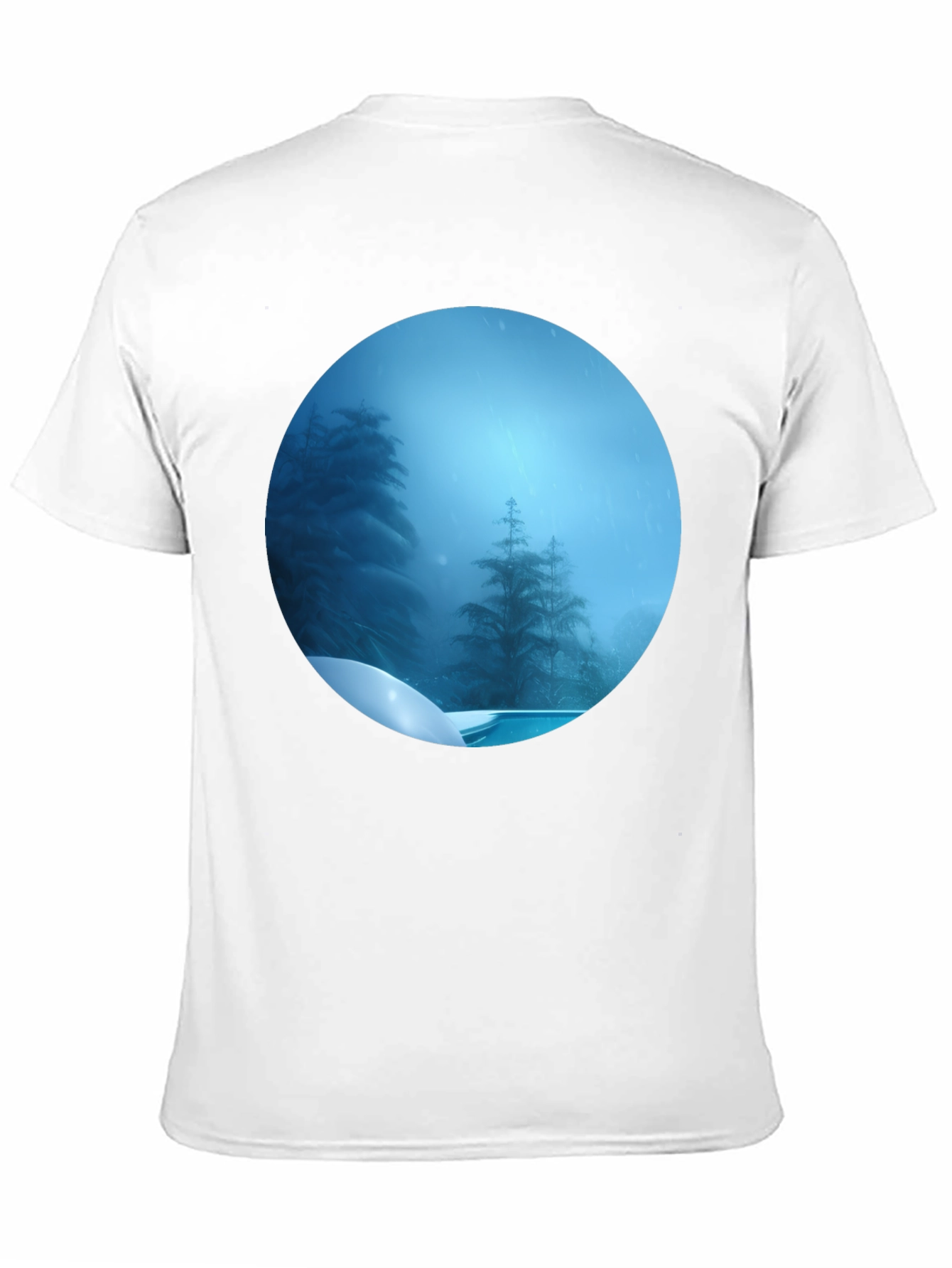 Winter Wonderland Graphic Tee - Black