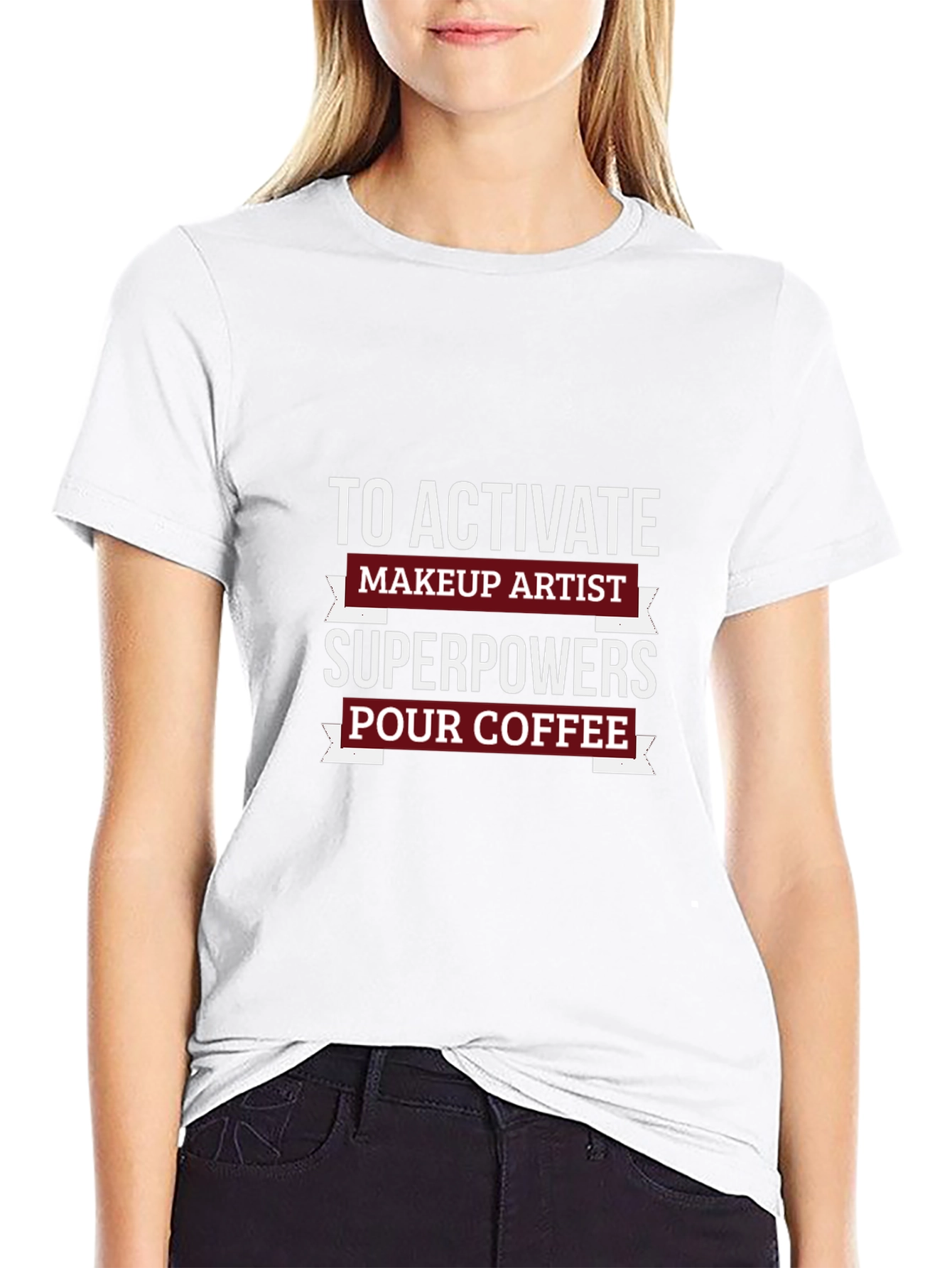 Makeup Artist Superpowers T-Shirt - Coffee Lover Tee