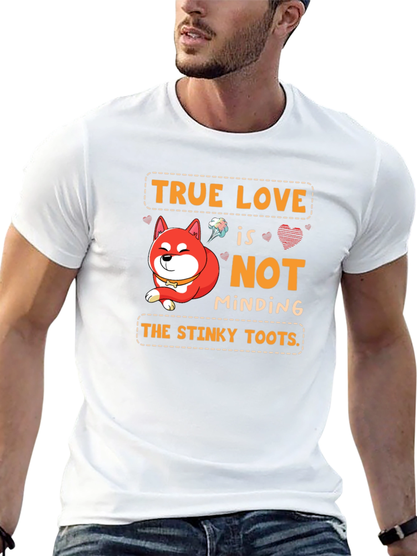 True Love Shiba Inu Graphic T-Shirt