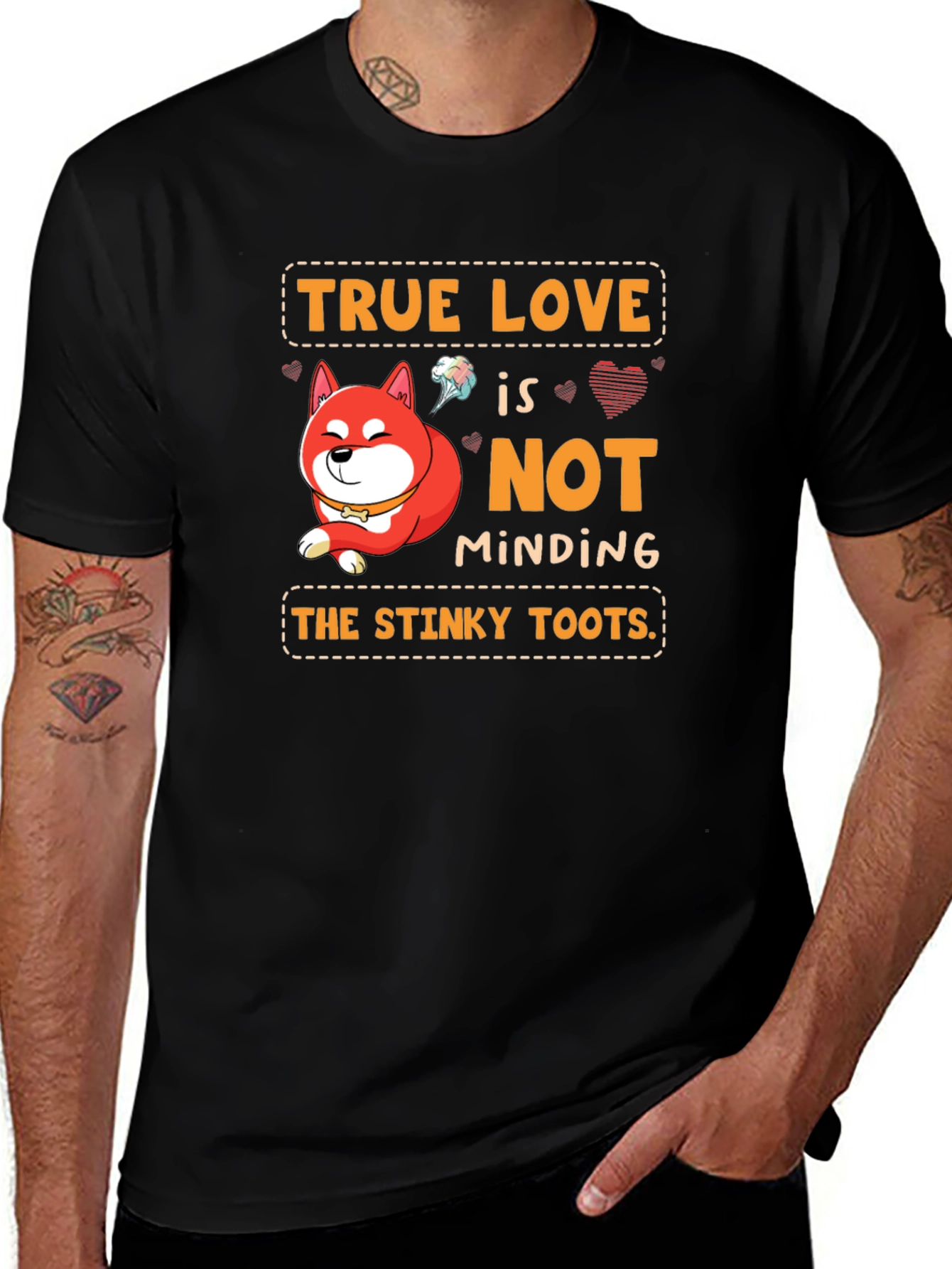 True Love Shiba Inu Graphic T-Shirt