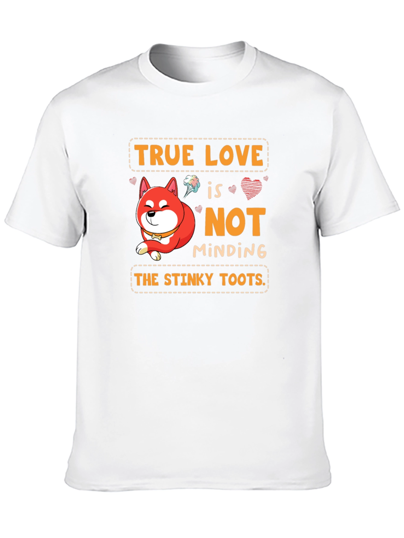 True Love Shiba Inu Graphic T-Shirt