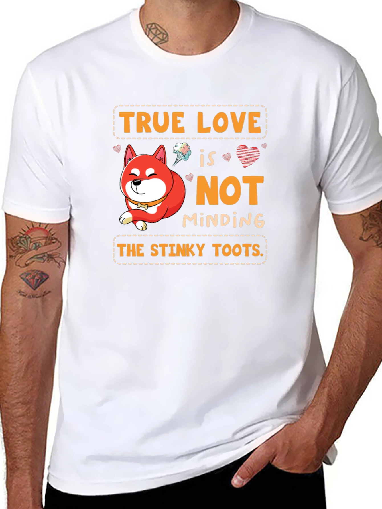 True Love Shiba Inu Graphic T-Shirt