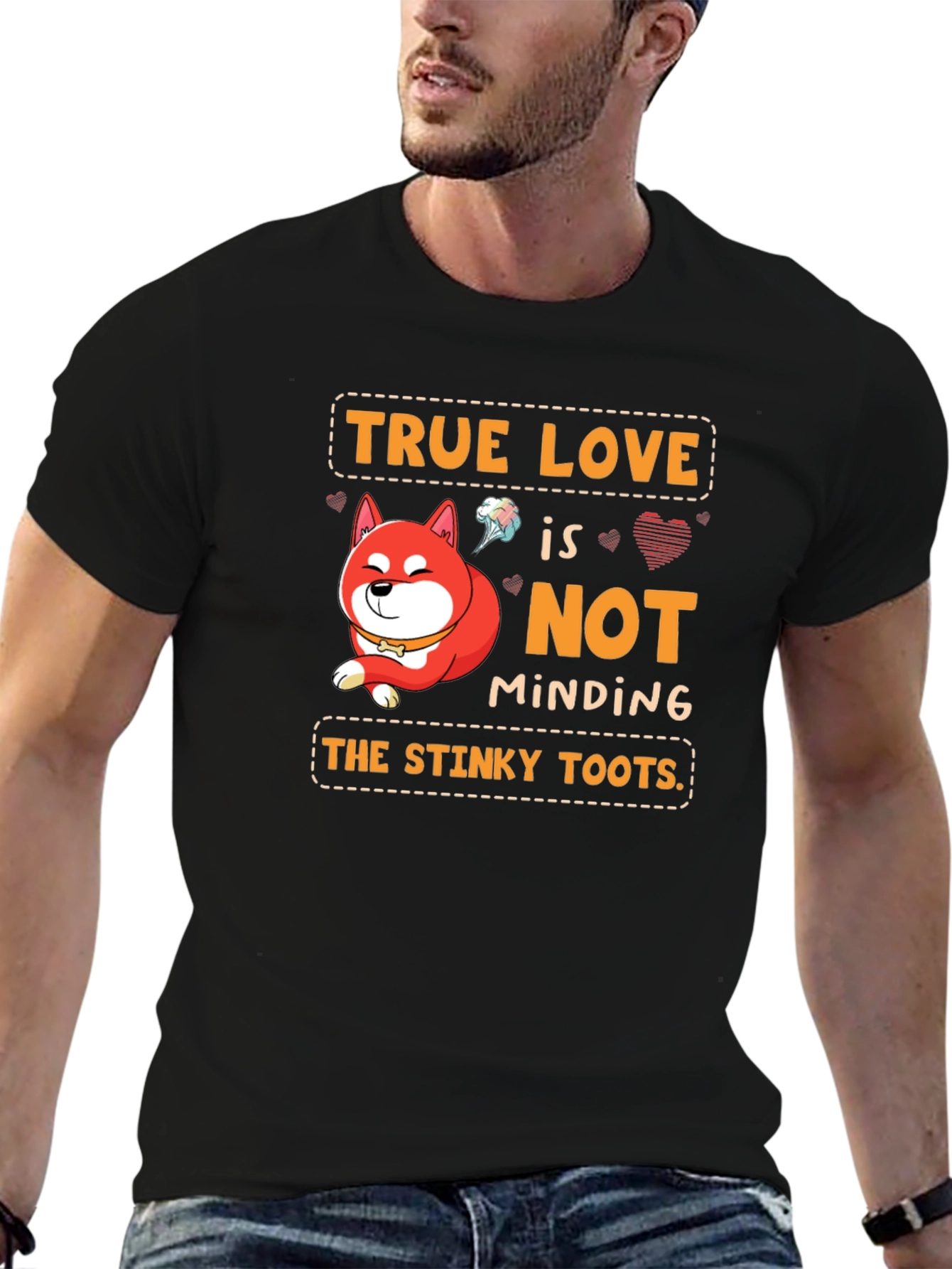 True Love Shiba Inu Graphic T-Shirt