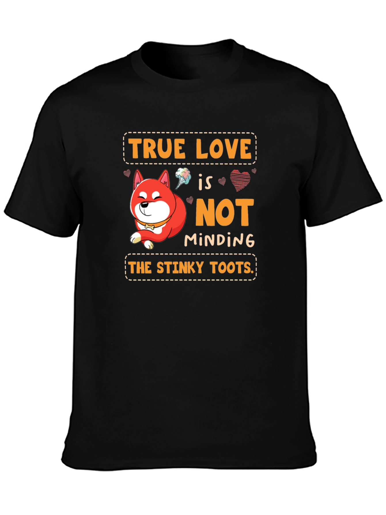 True Love Shiba Inu Graphic T-Shirt