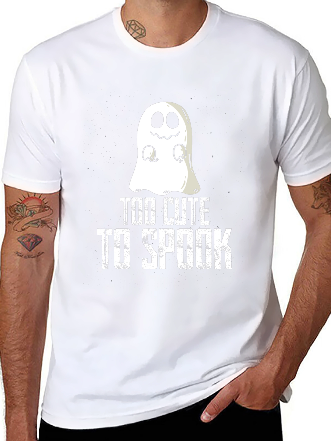 Too Cute To Spook Halloween T-Shirt