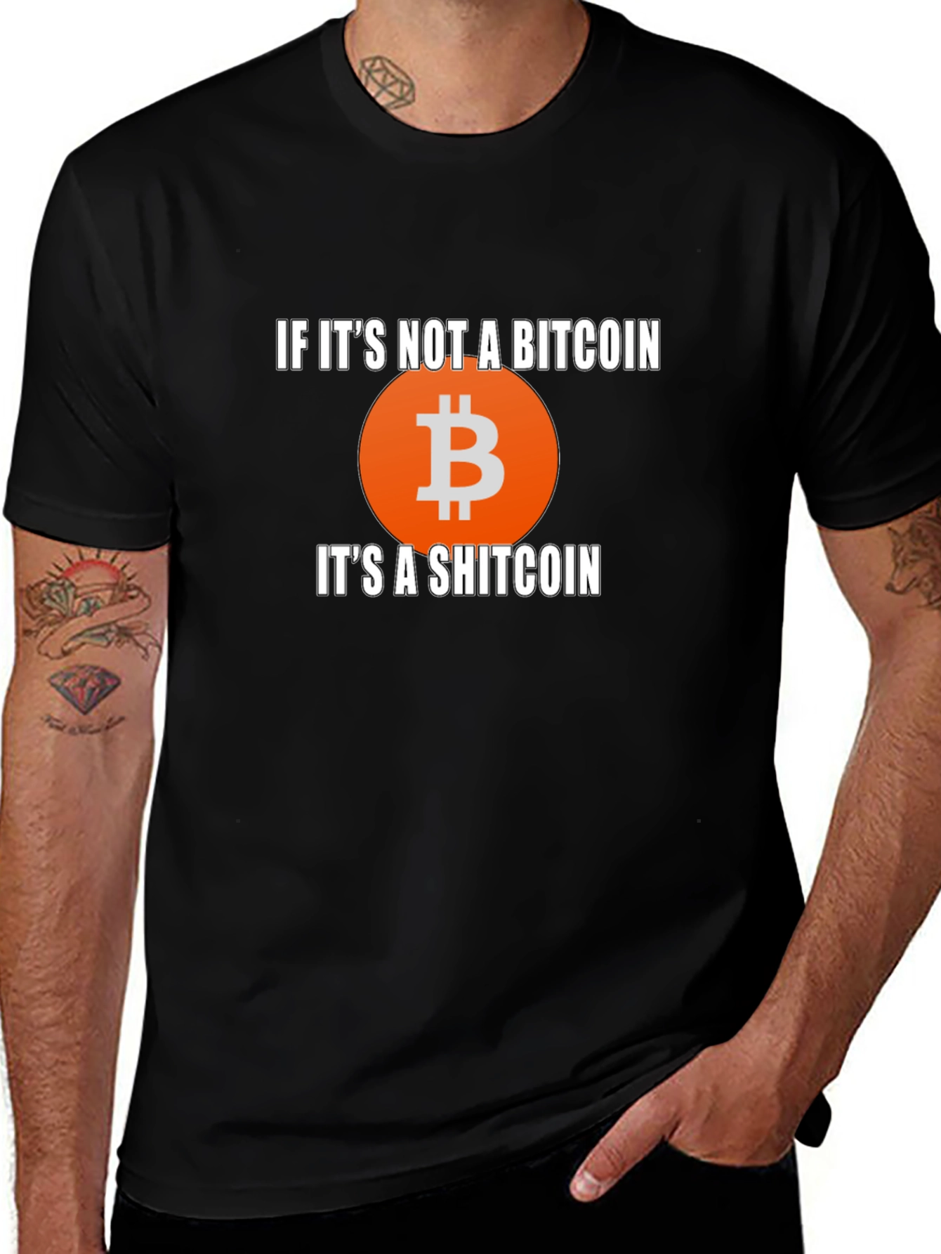 Bitcoin vs Shitcoin T-Shirt