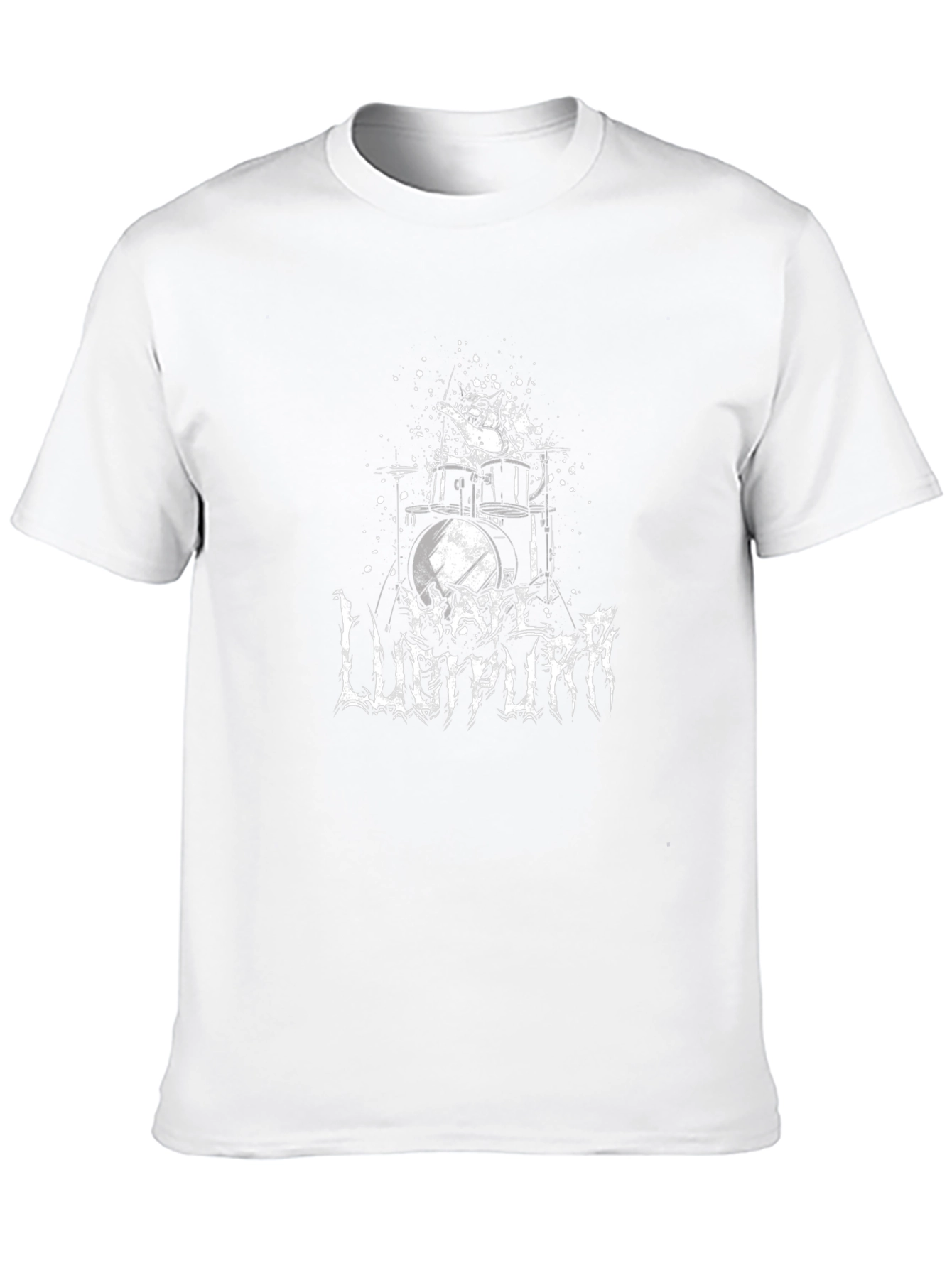 Hail Lucipurr Black Graphic T-Shirt