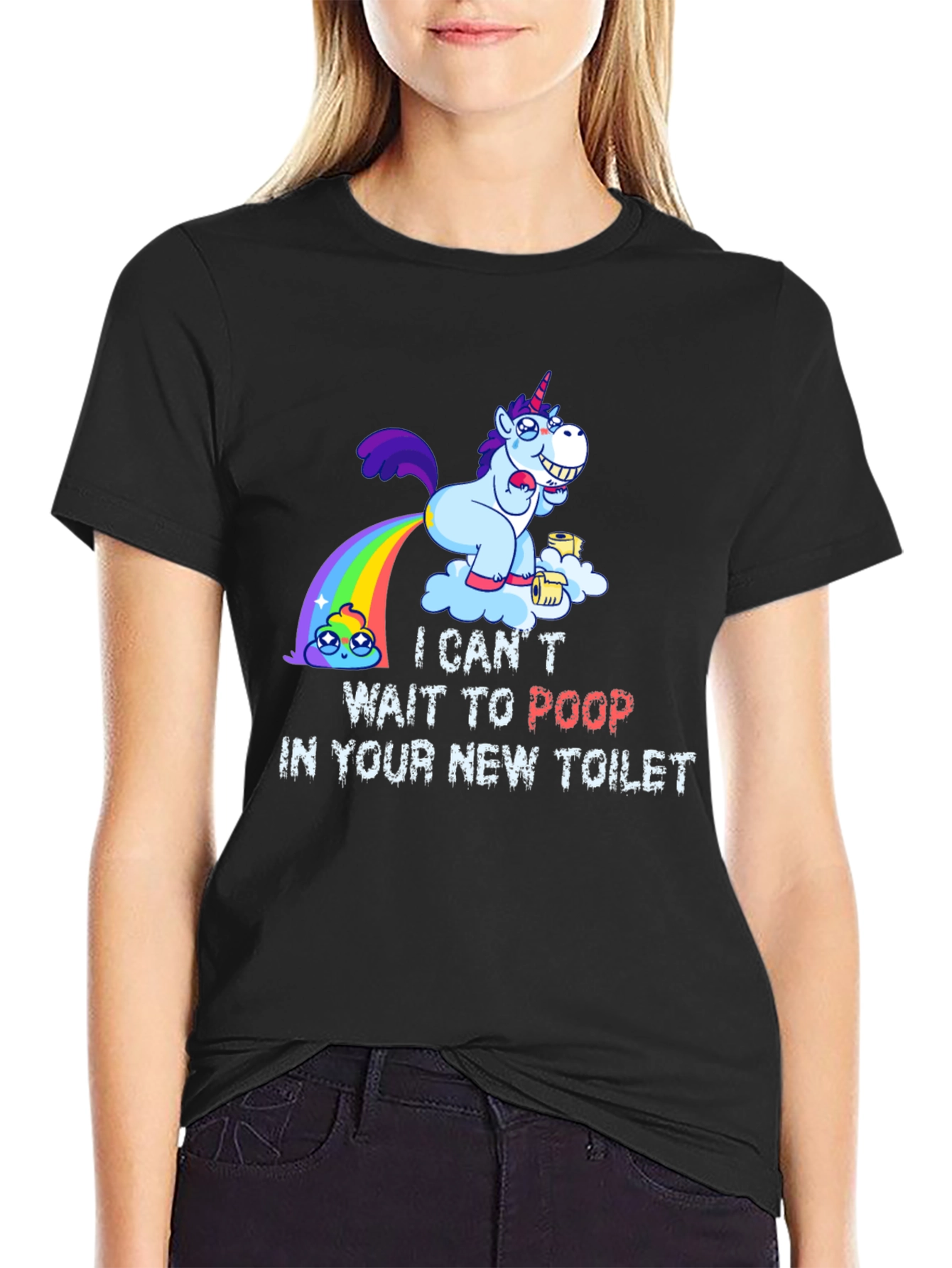 Funny Unicorn Poop T-Shirt